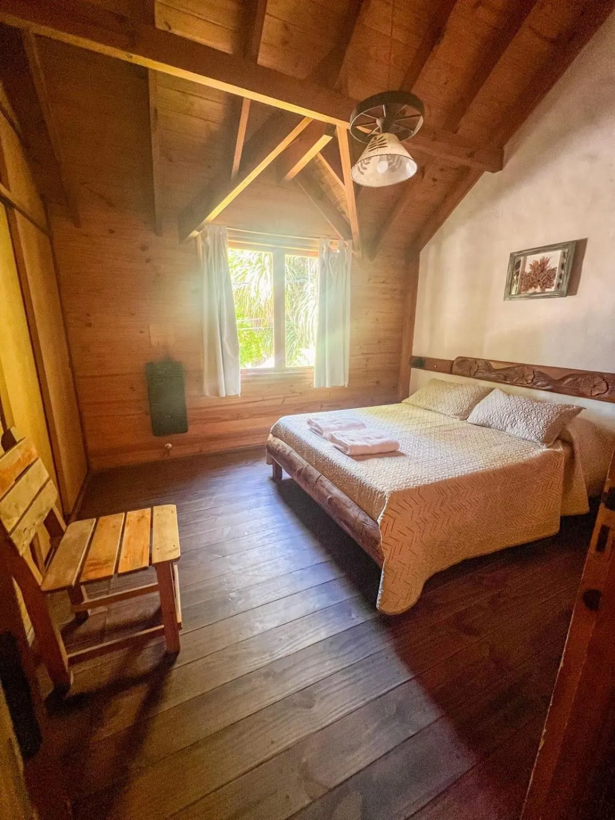 Bed in Cabañas Arique