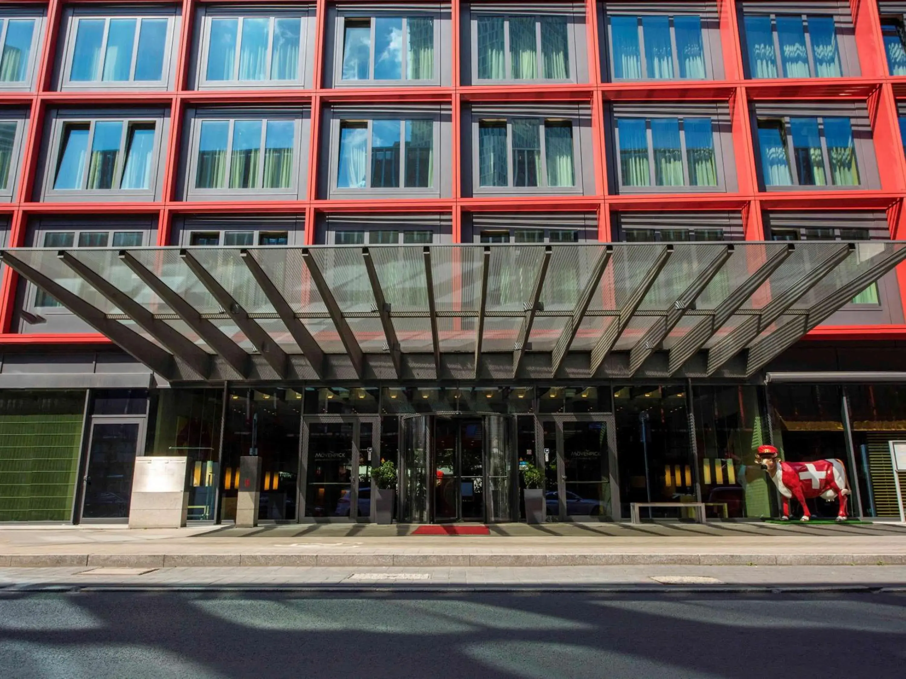 Property building in Mövenpick Hotel Frankfurt City Messe Property building in Mövenpick Hotel Frankfurt City Messe