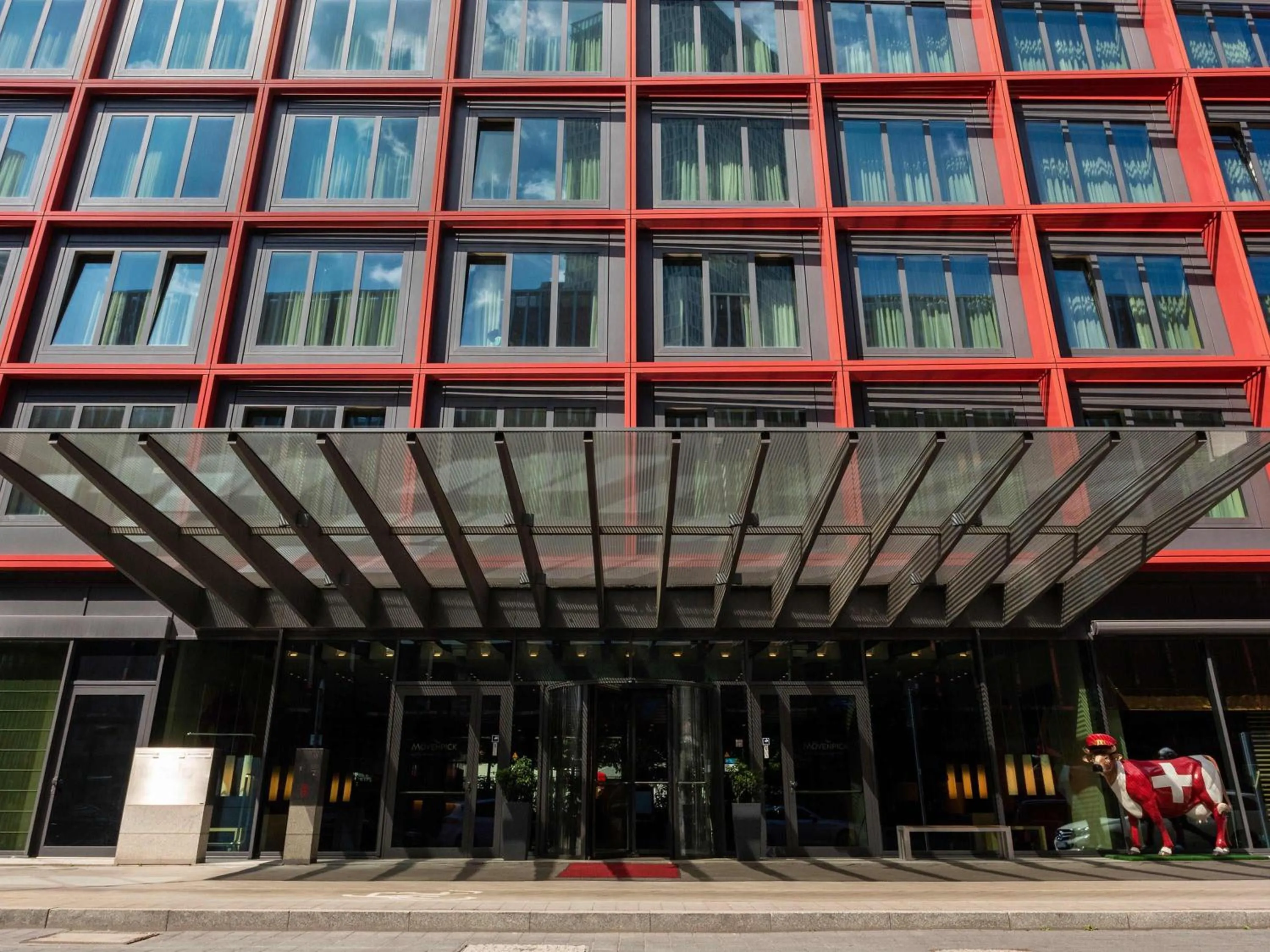 Property building in Mövenpick Hotel Frankfurt City Messe