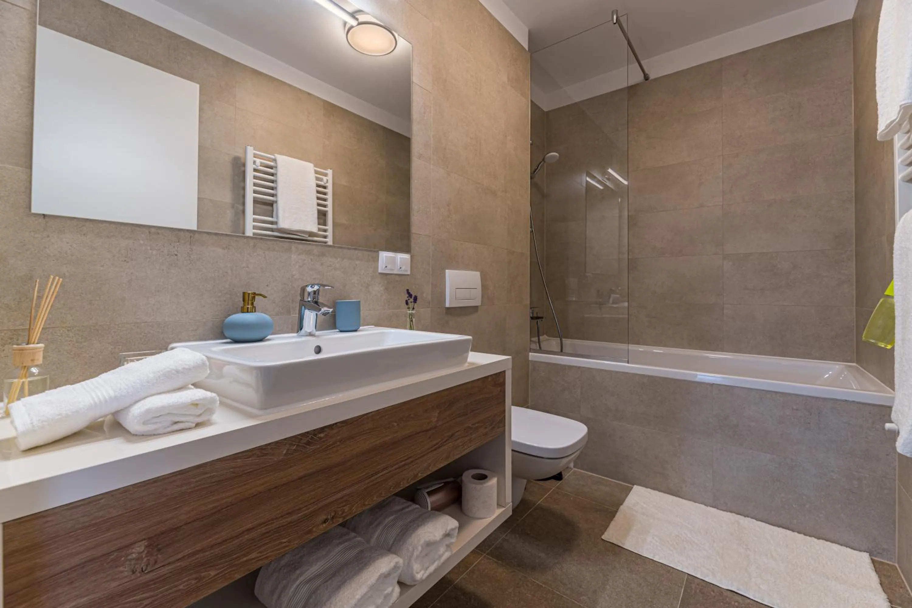 Bathroom in MK Apartments Brasov