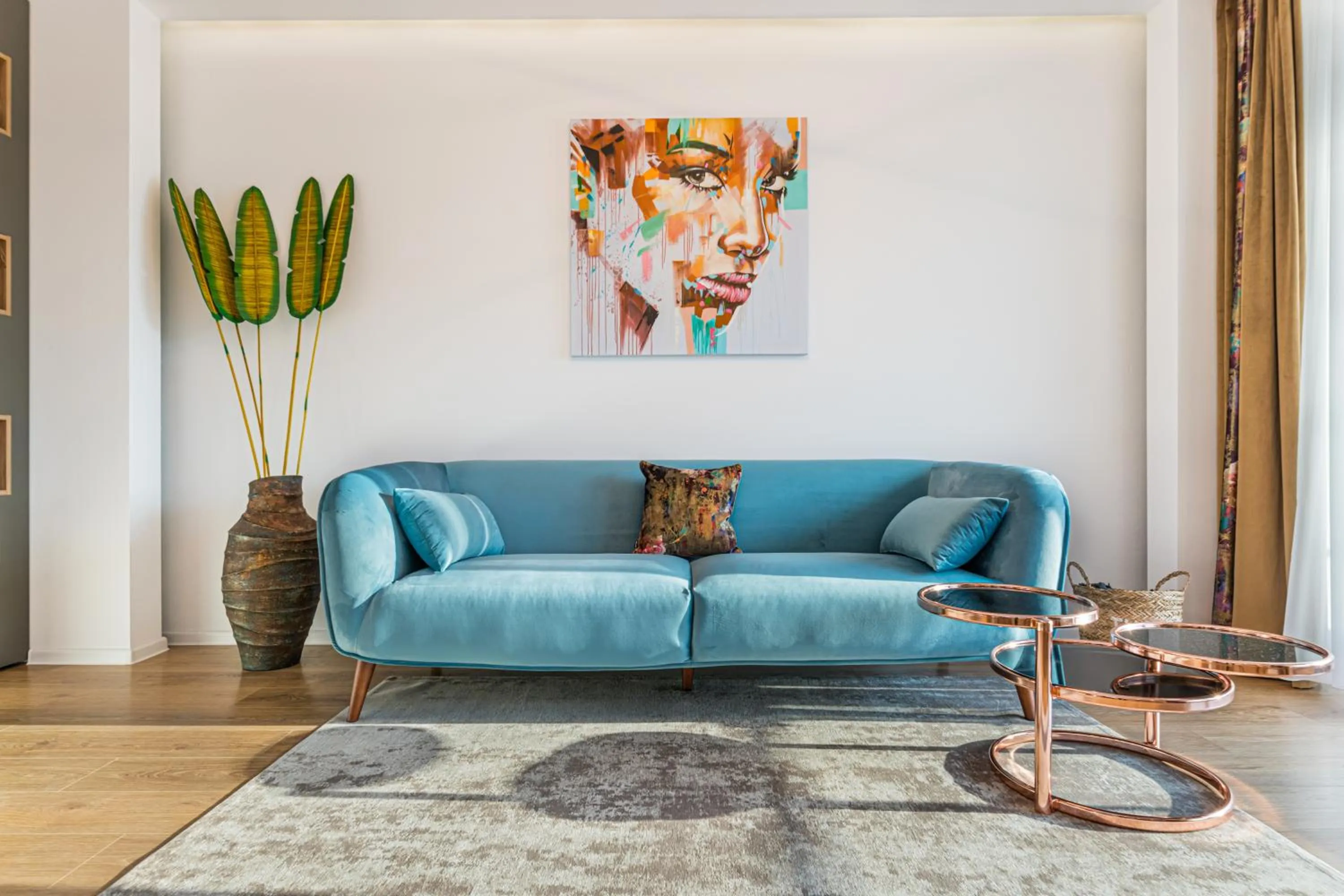 Living room in MK Apartments Brasov