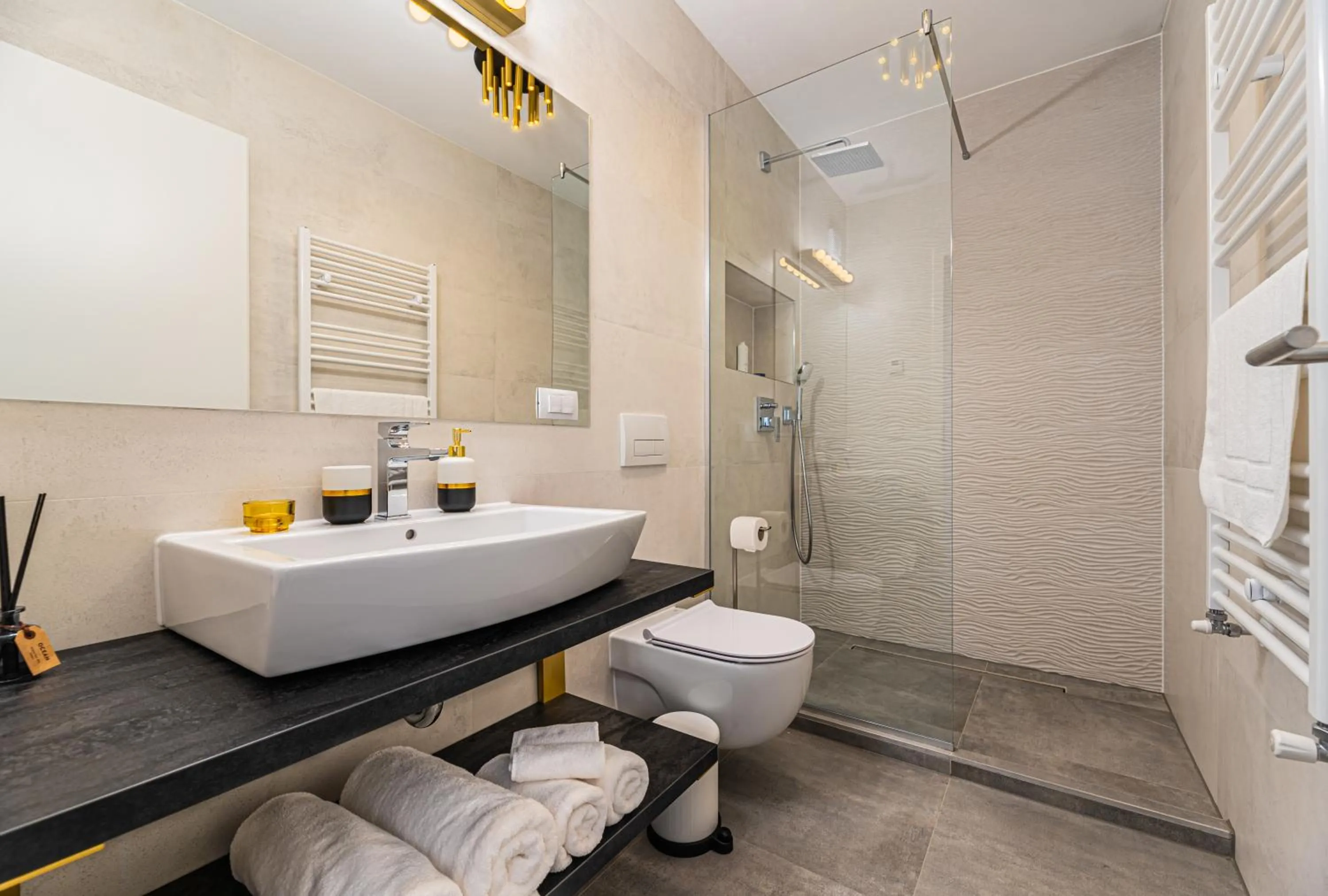 Bathroom in MK Apartments Brasov