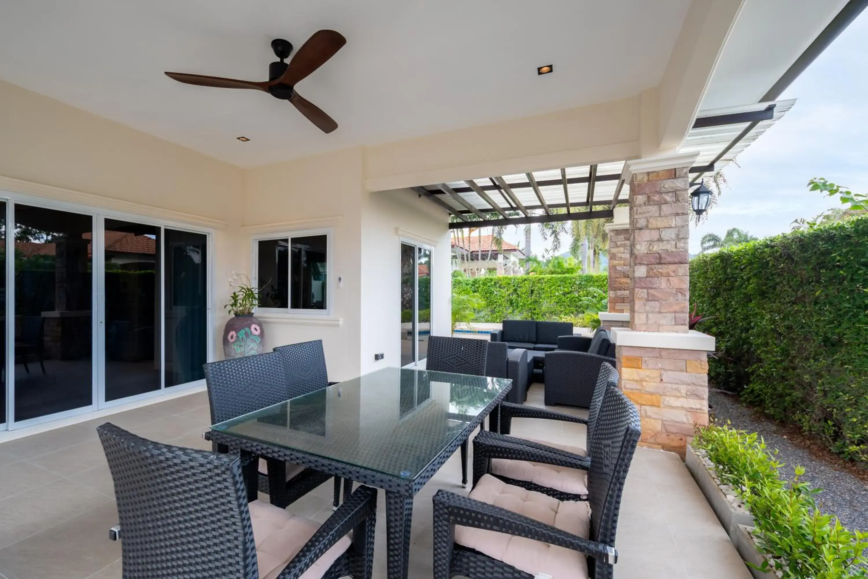 Seating area in Orchid Paradise Homes OPV 15 Seating area in Orchid Paradise Homes OPV 15