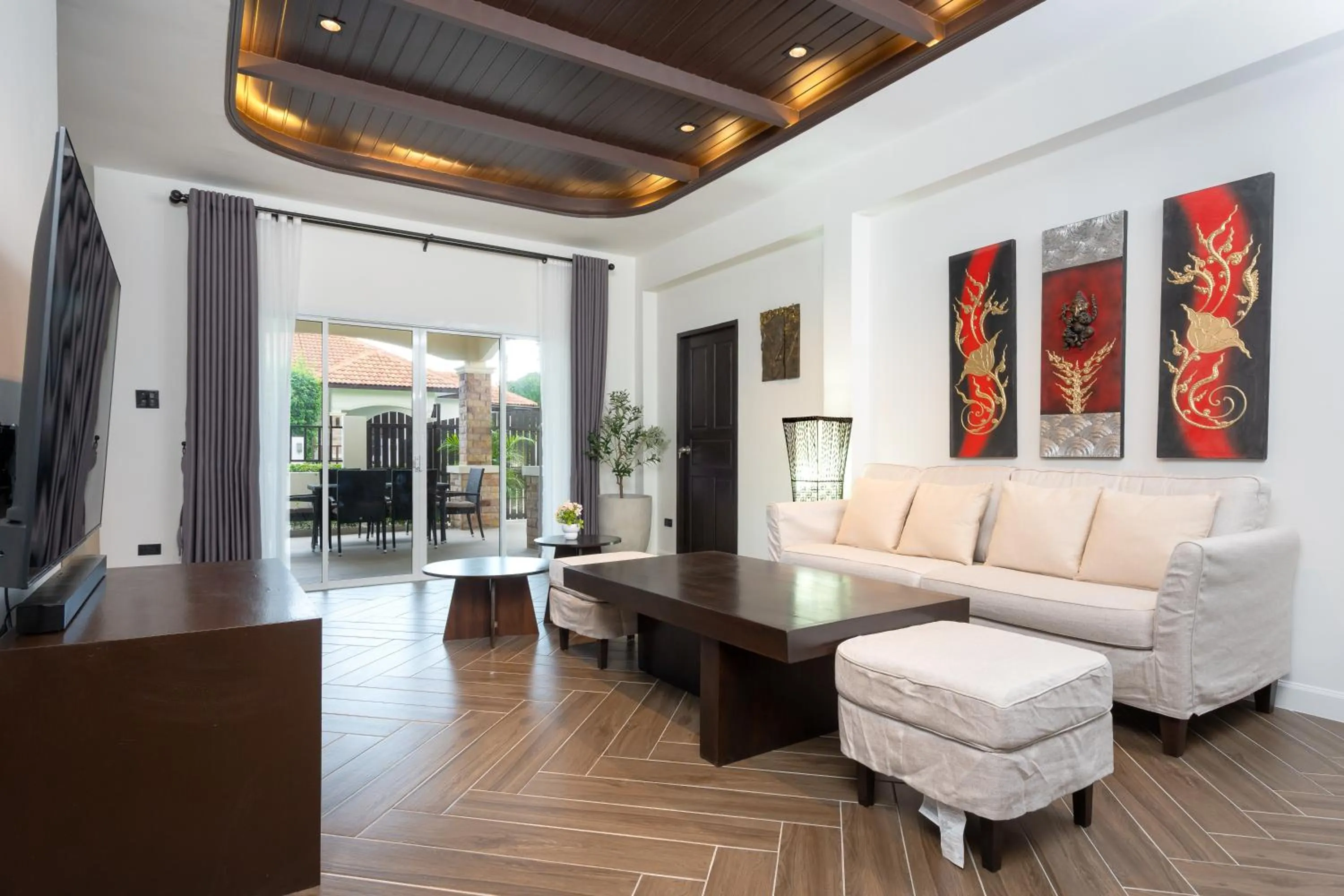 Living room in Orchid Paradise Homes OPV 15