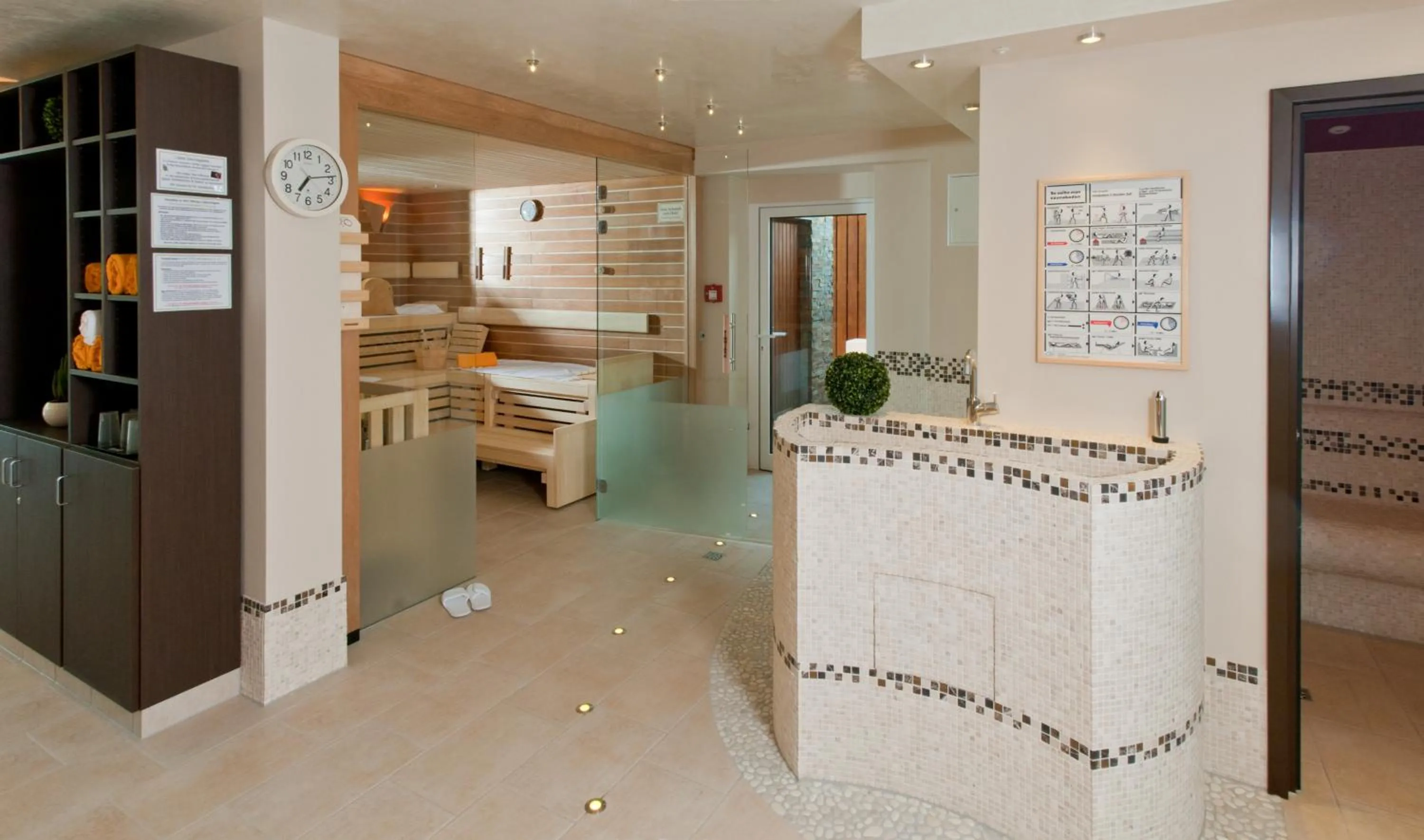 Spa and wellness centre/facilities in Hotel Sonnenhügel