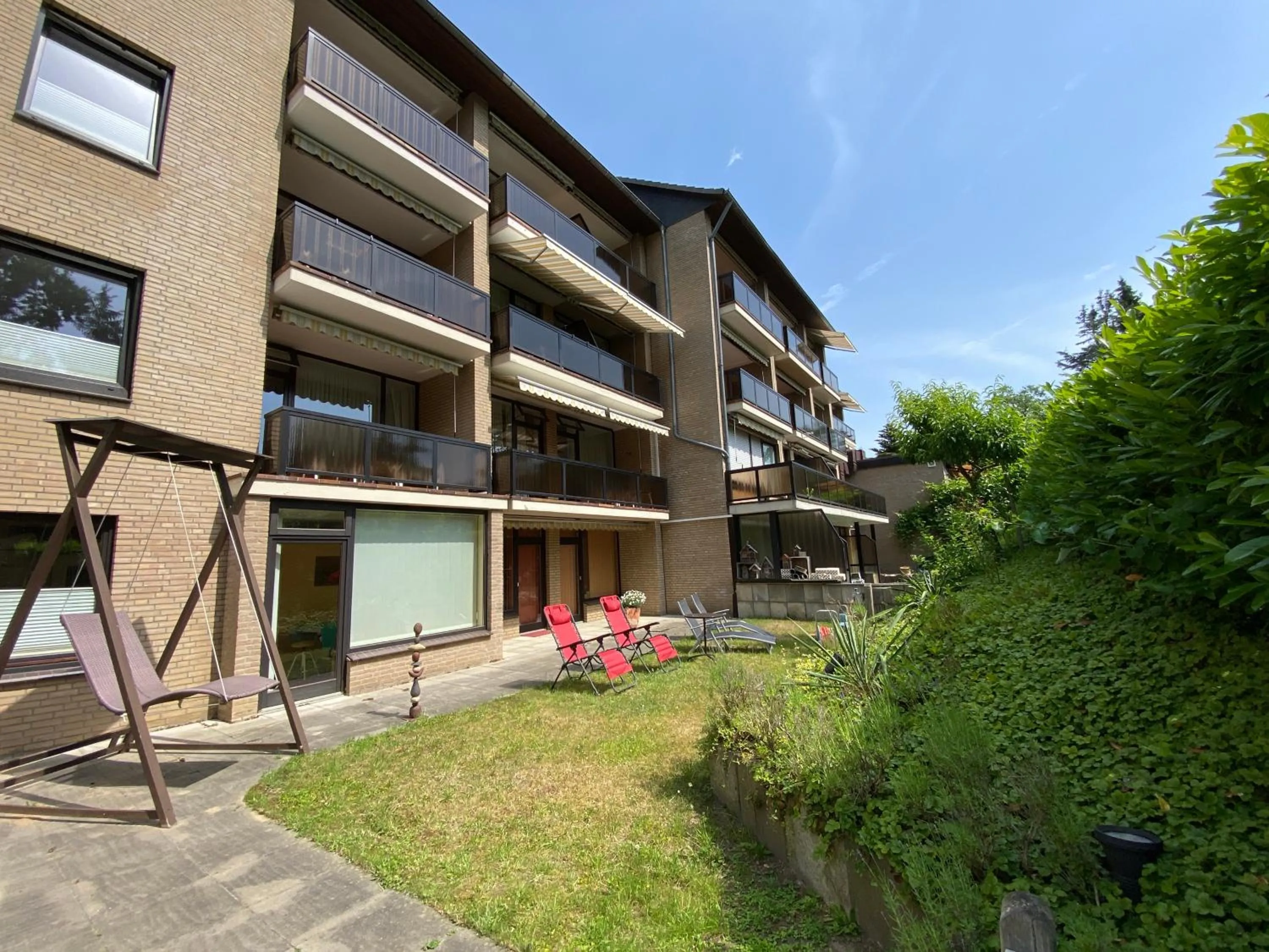 Garden in Hotel Sonnenhügel
