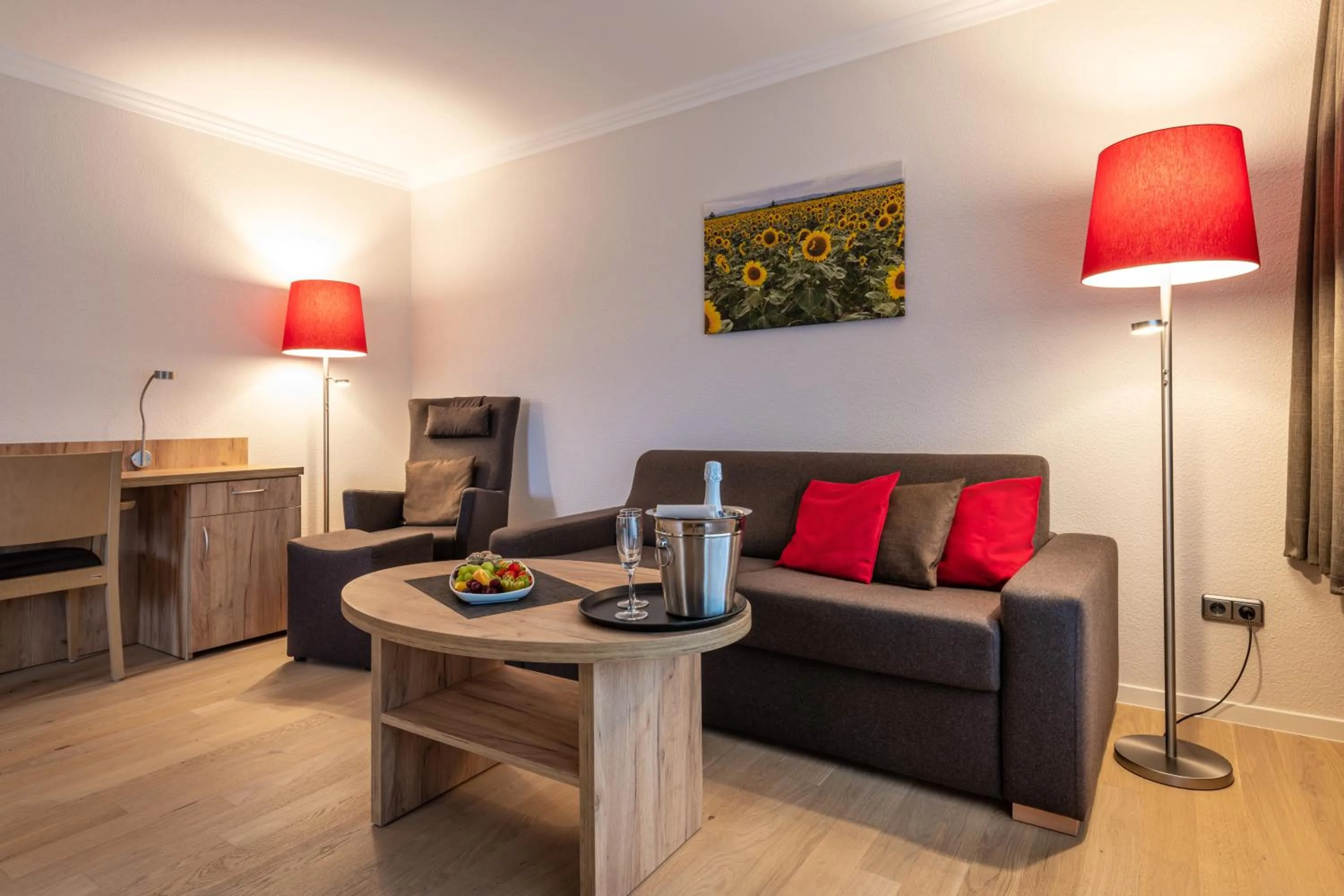 Living room in Hotel Sonnenhügel