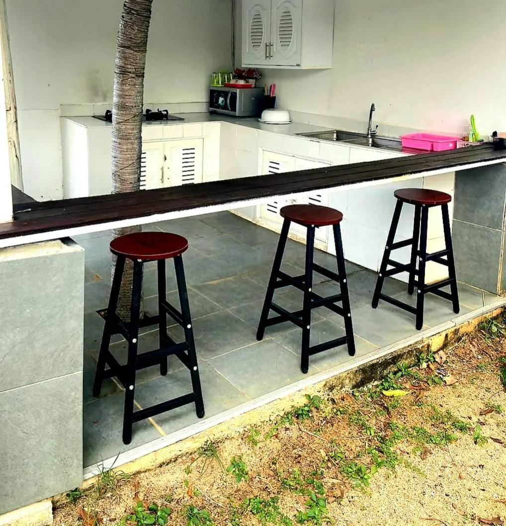 Communal kitchen in Baan Golden Resort & Residences