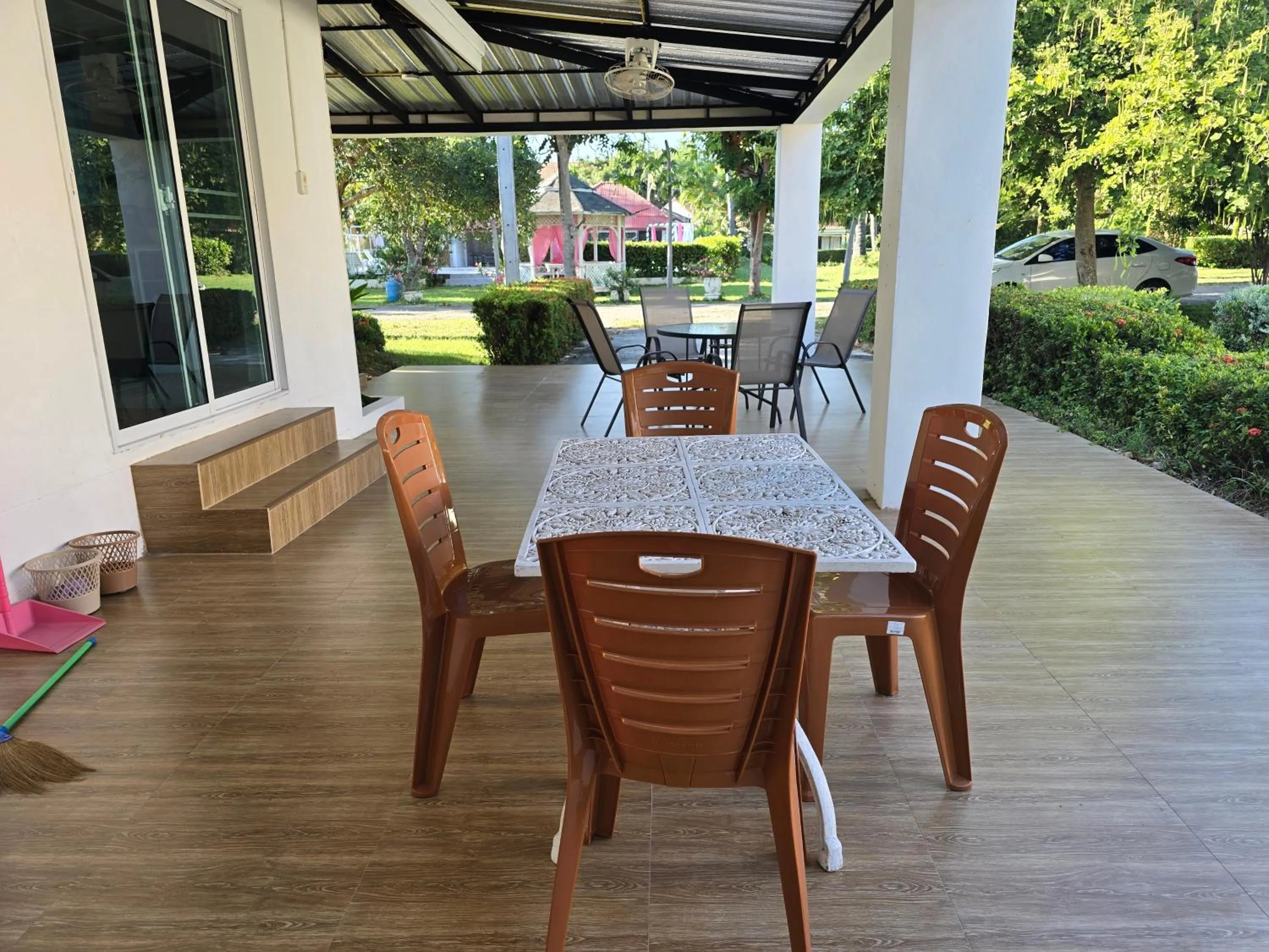 Patio in Baan Golden Resort & Residences