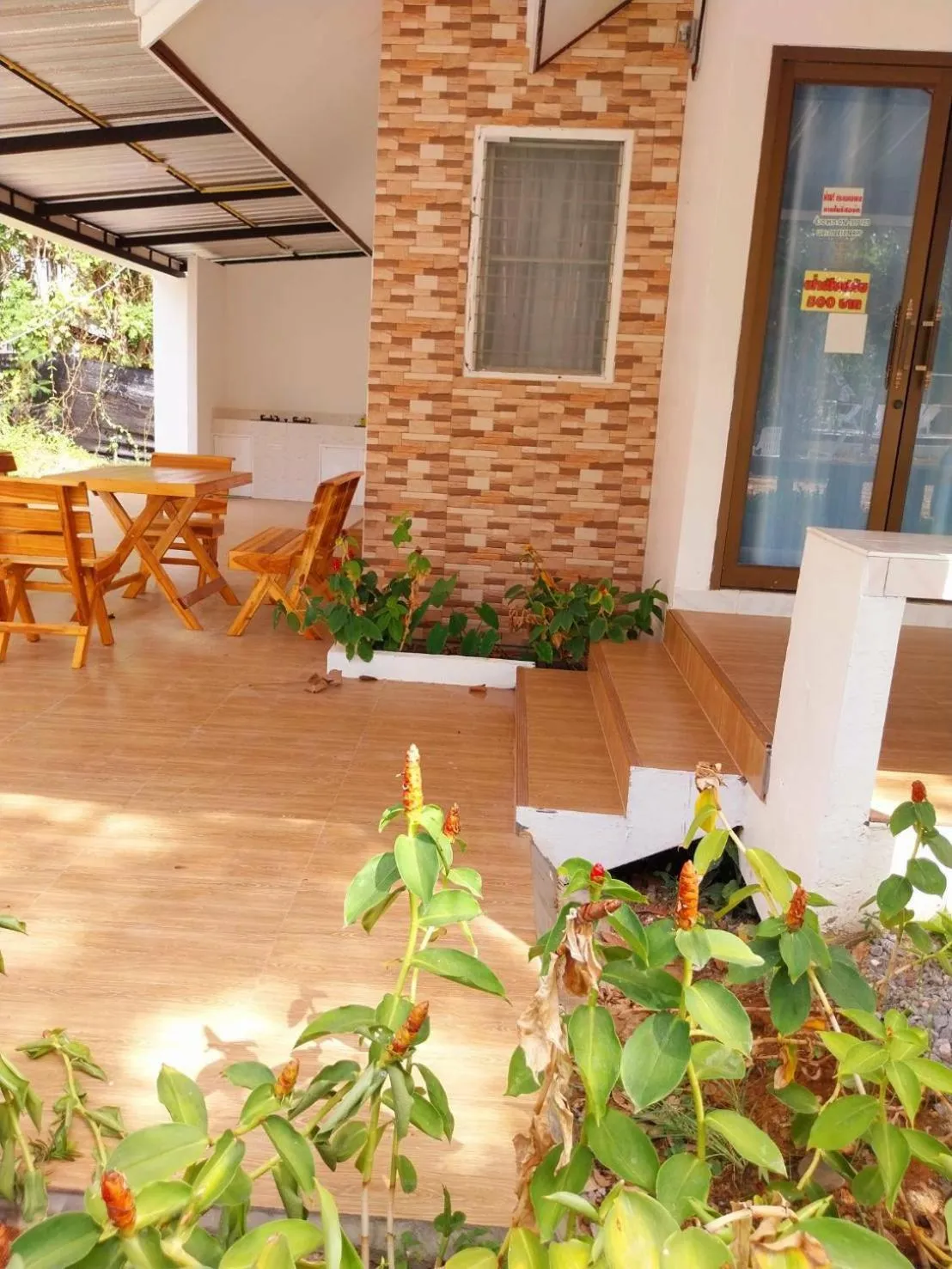 Patio in Baan Golden Resort & Residences