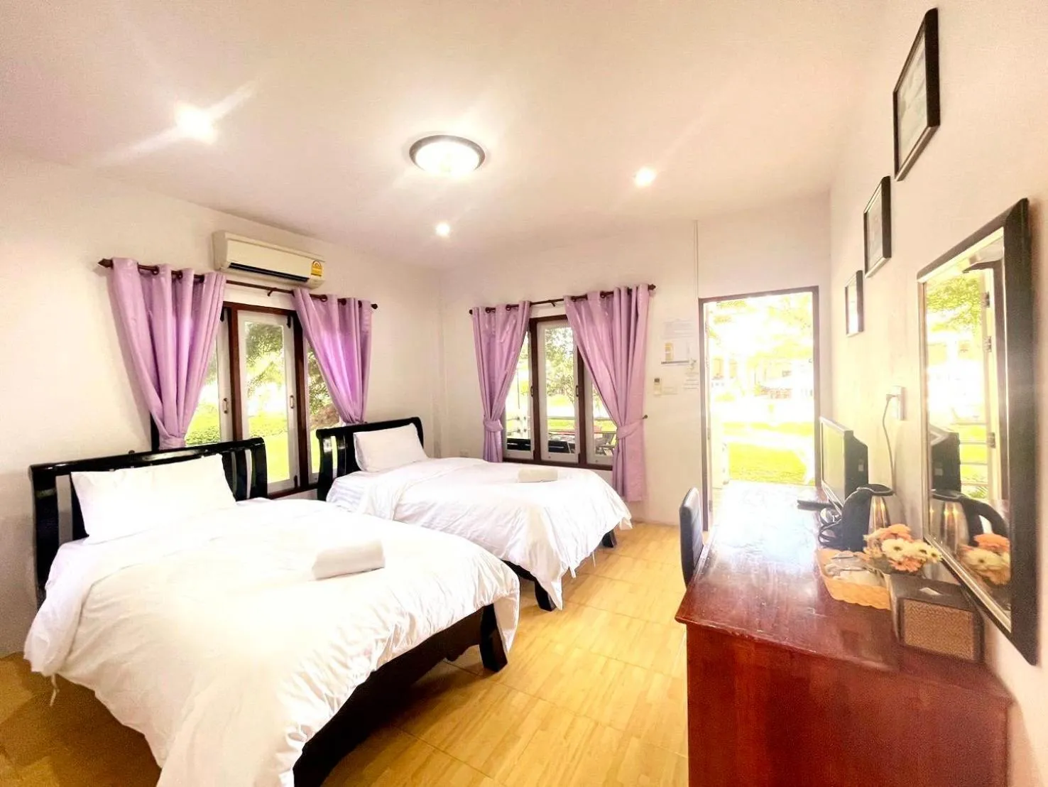 Bed in Baan Golden Resort & Residences