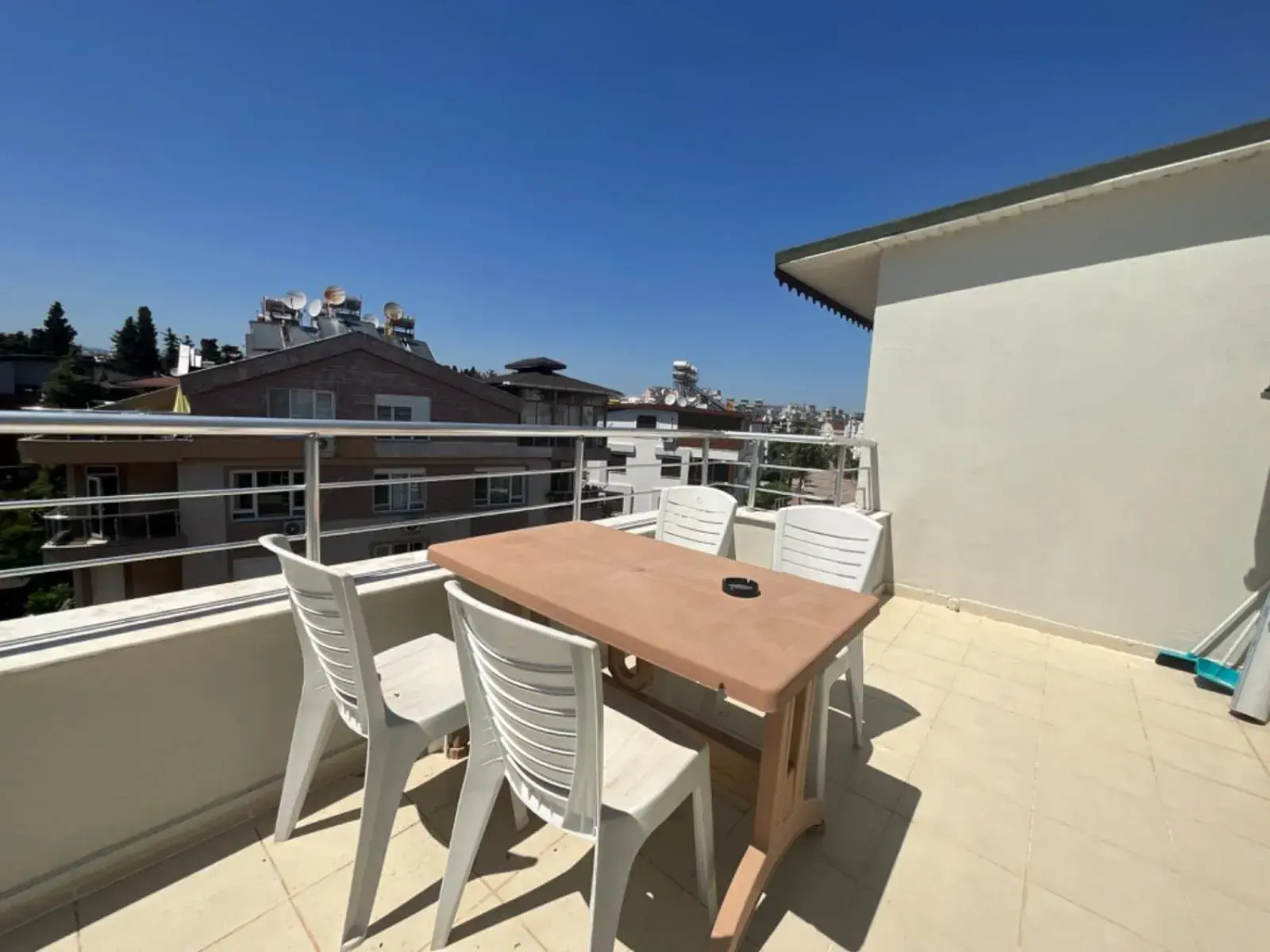 Balcony/Terrace in Khan's Hotel Balcony/Terrace in Khan's Hotel