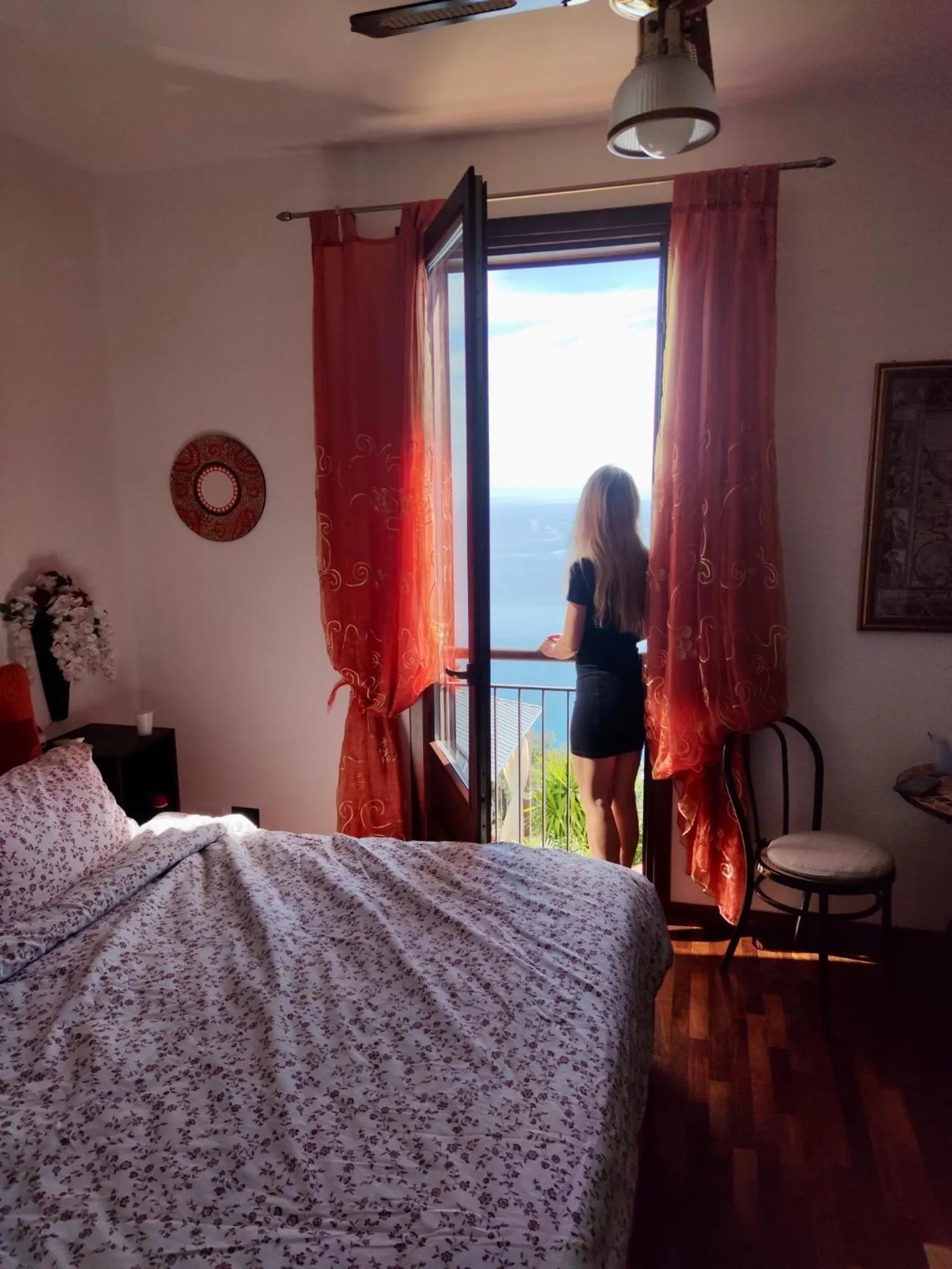 Bed in B&B Roomantic & Piscina Idromassaggio