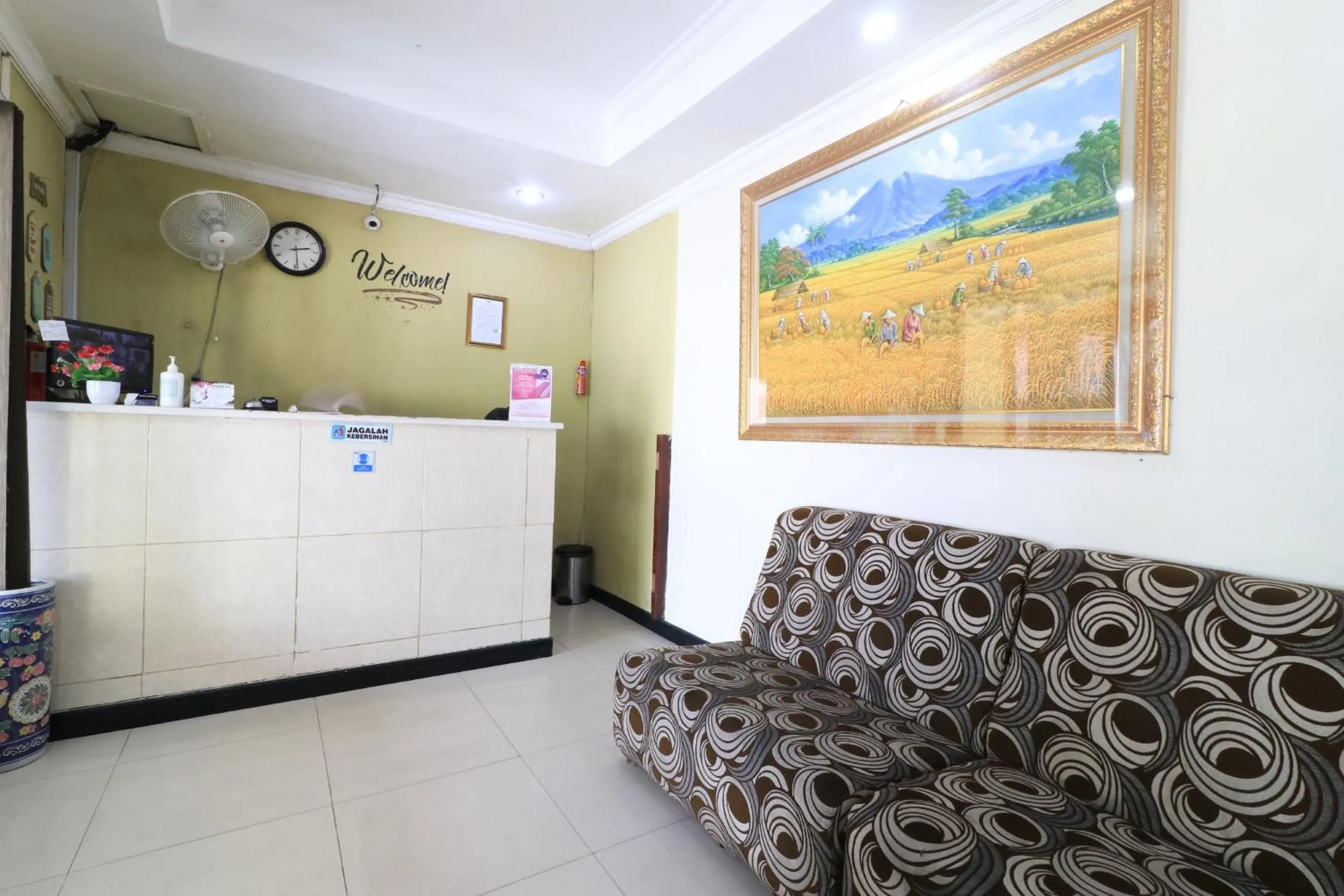 Lobby or reception in AMS Hotel Koja