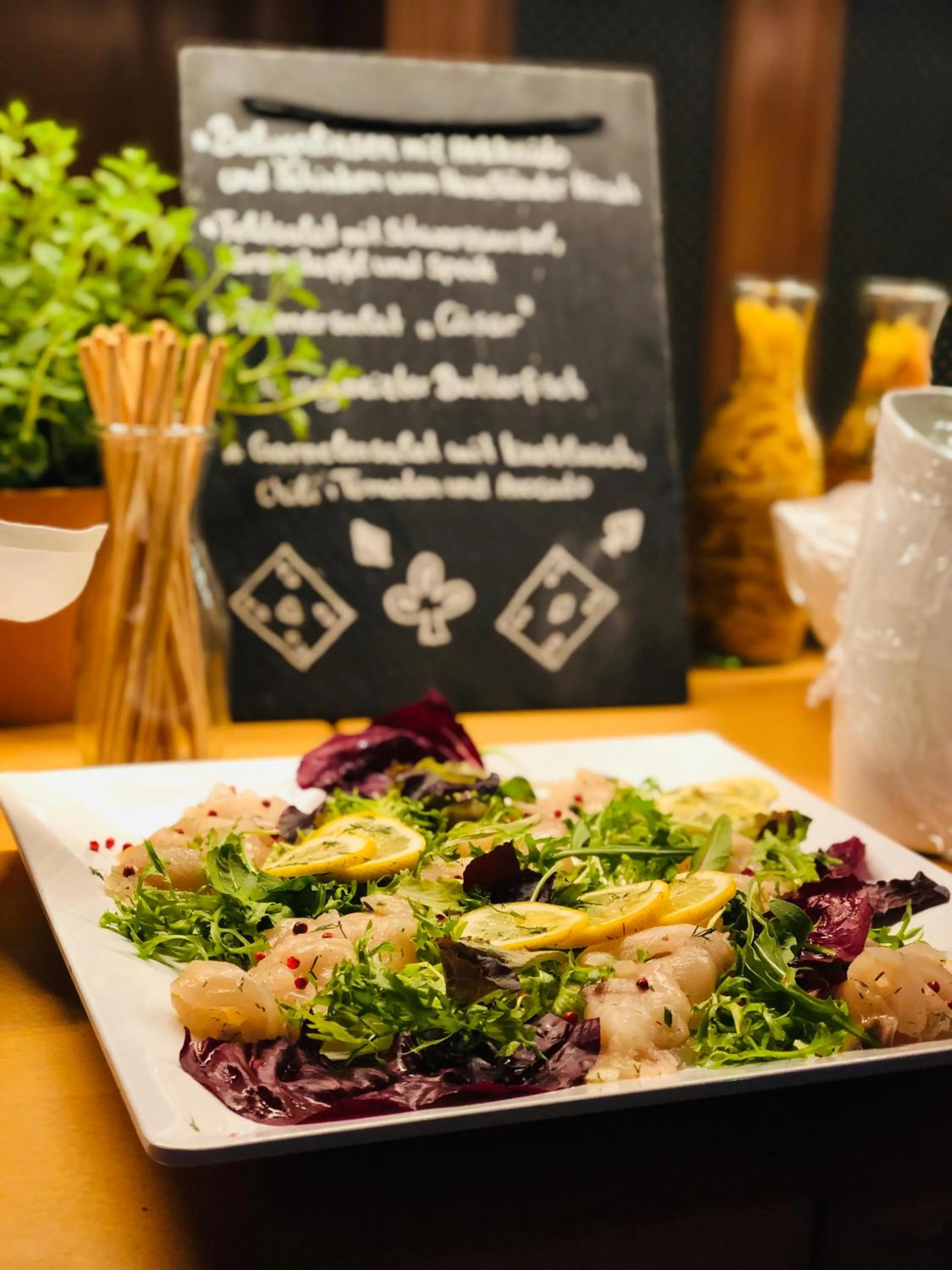 Food and drinks in GolfResort Semlin