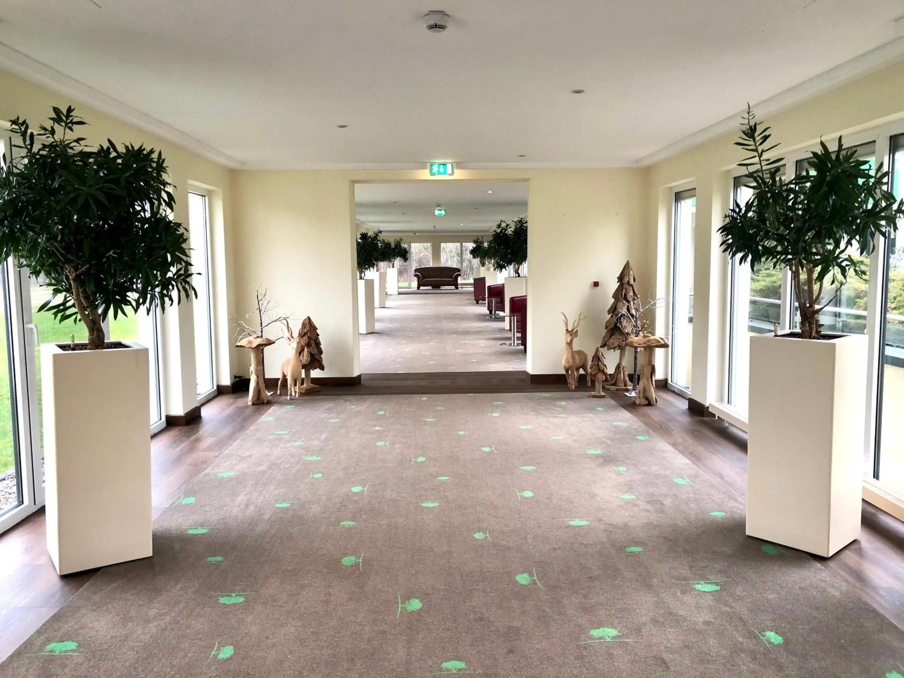 Lobby or reception in GolfResort Semlin