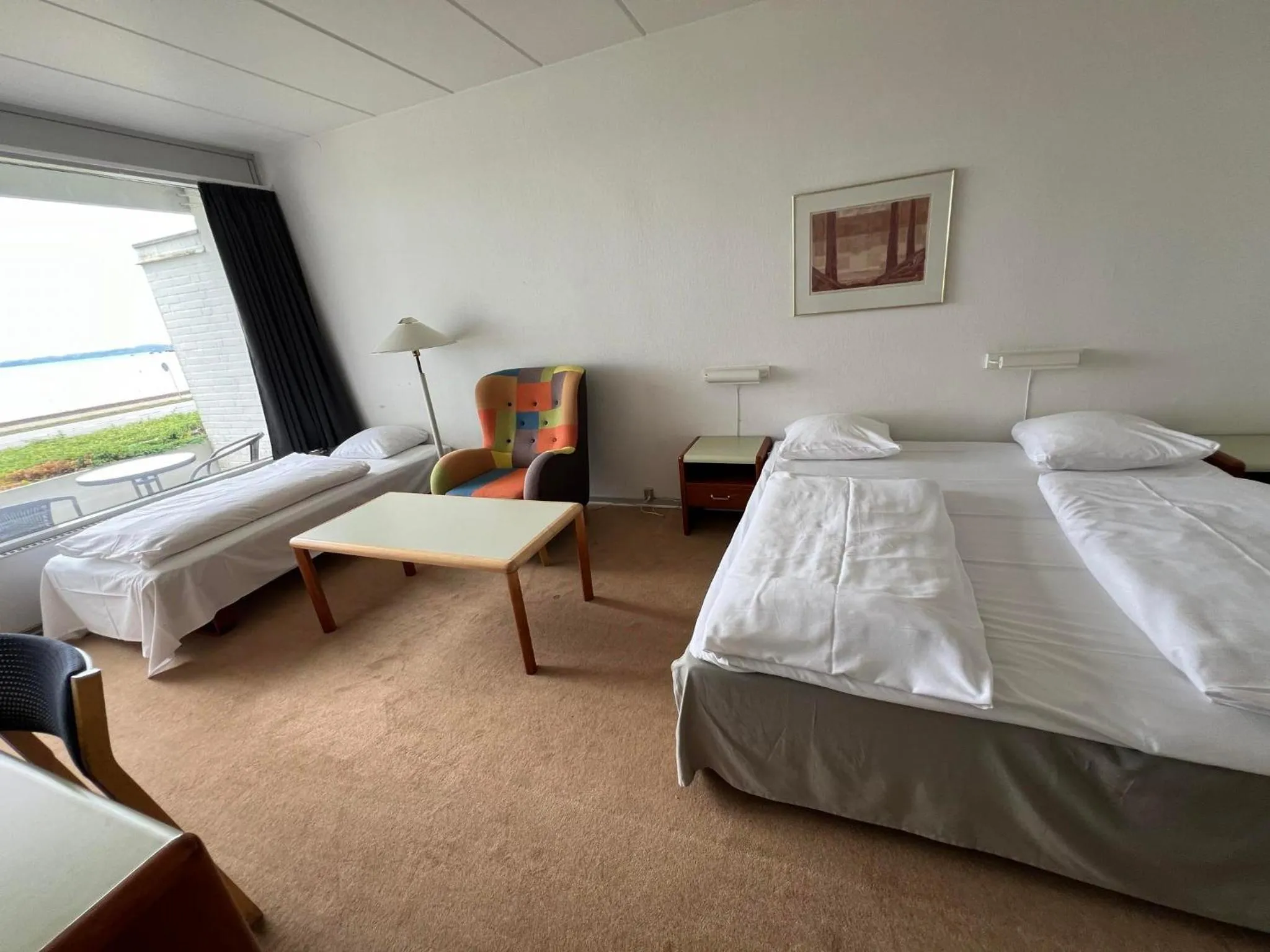 Bed in Hotel Østersø