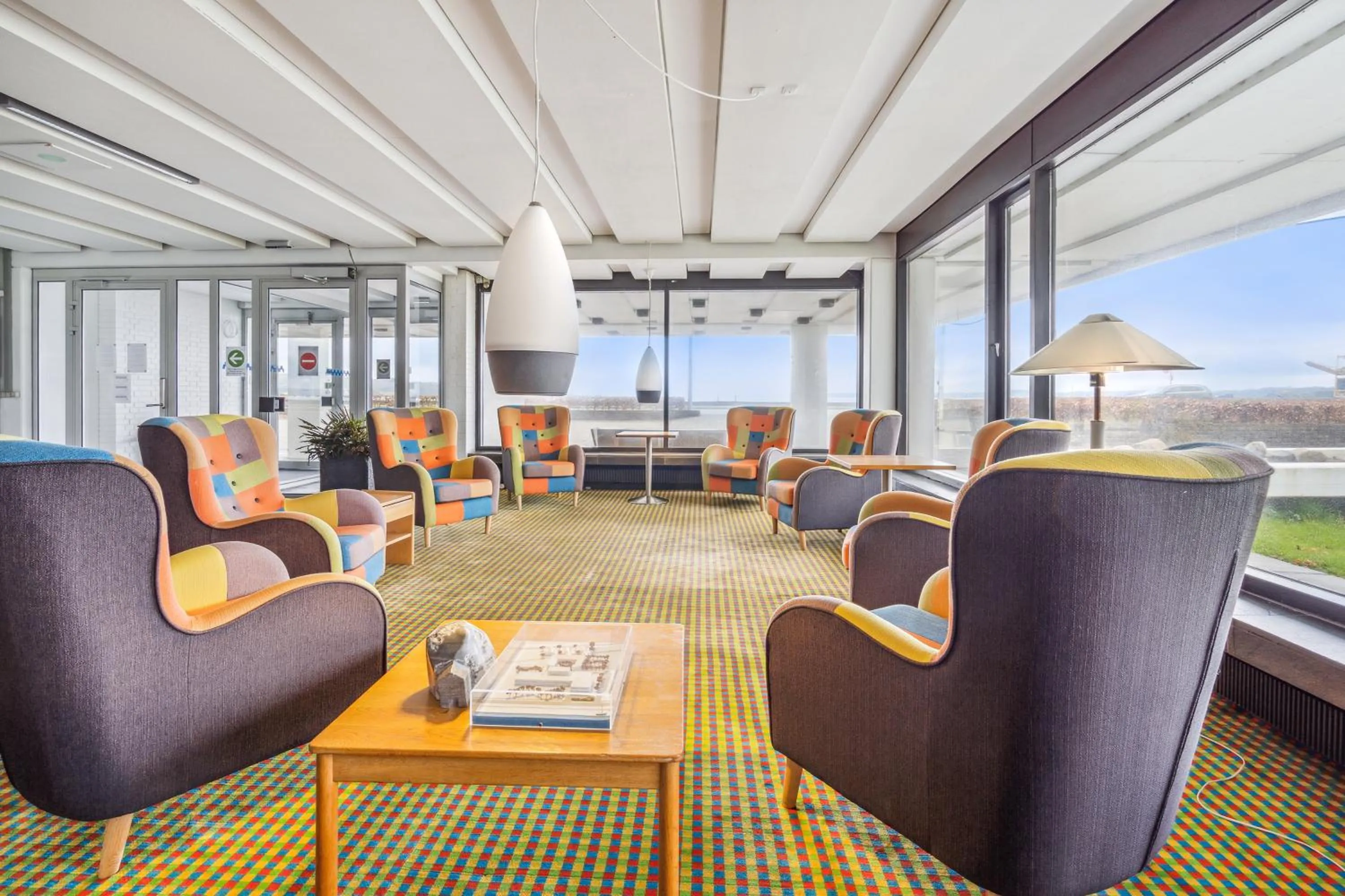 Lobby or reception in Hotel Østersø