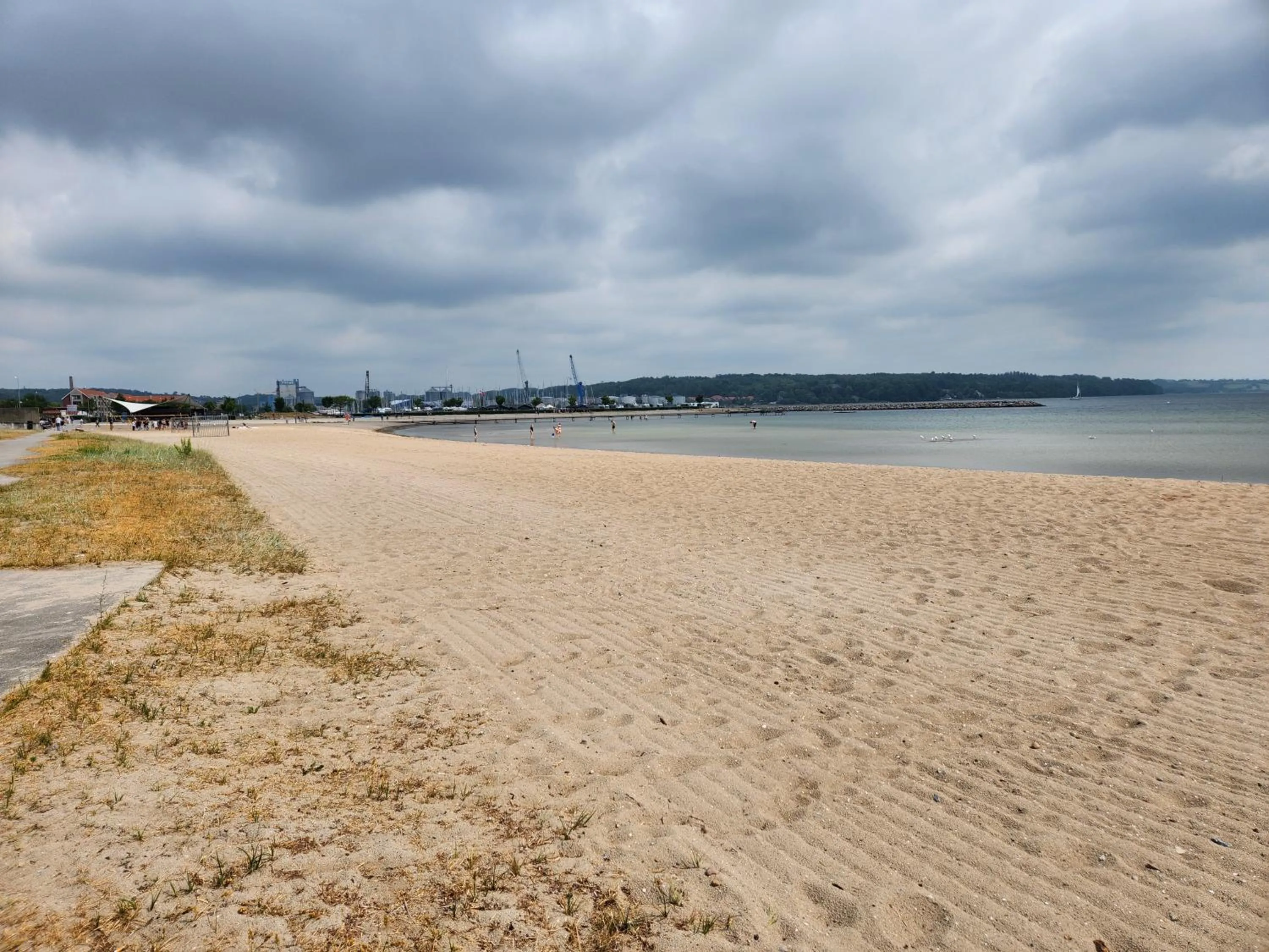 Beach in Hotel Østersø