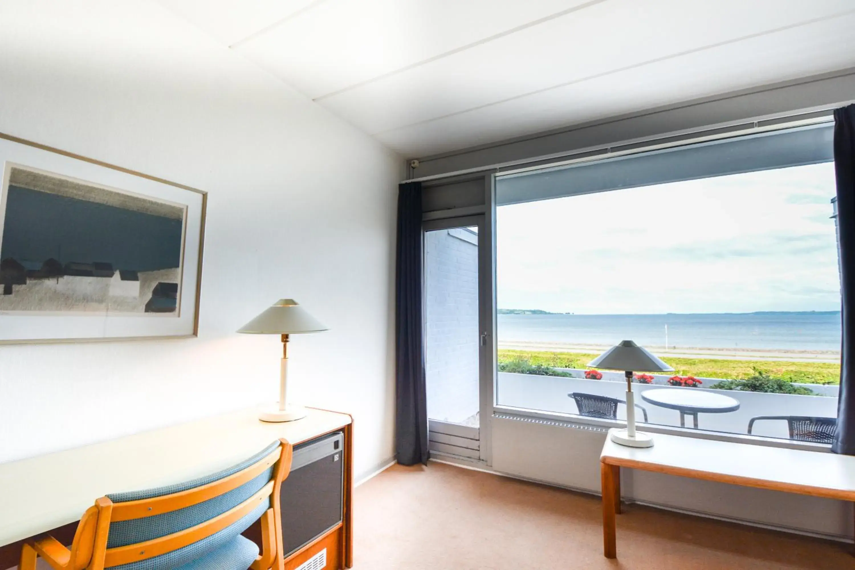 Single Room with Sea View in Hotel Østersø Single Room with Sea View in Hotel Østersø