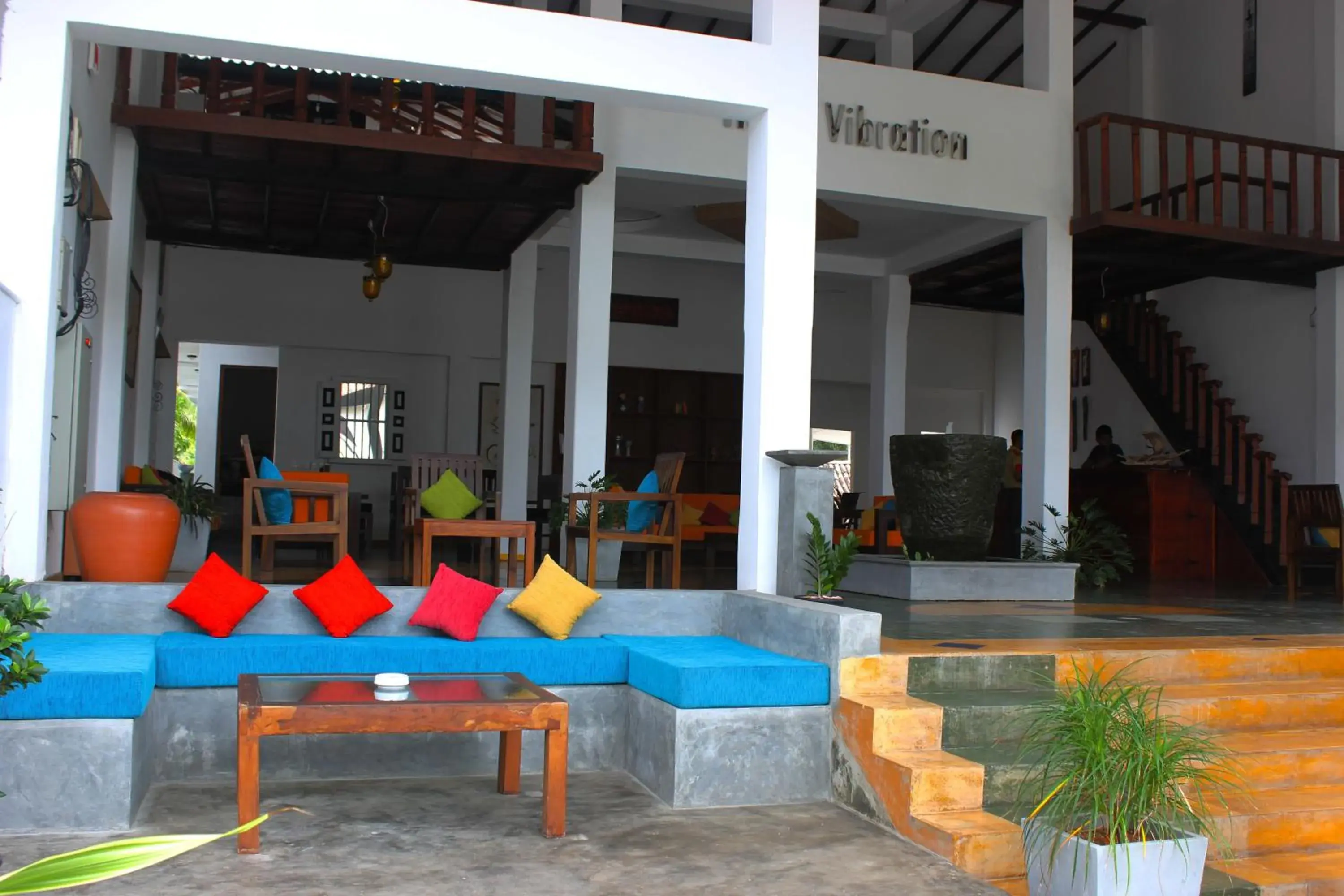 Lobby or reception in Hotel Vibration Lobby or reception in Hotel Vibration