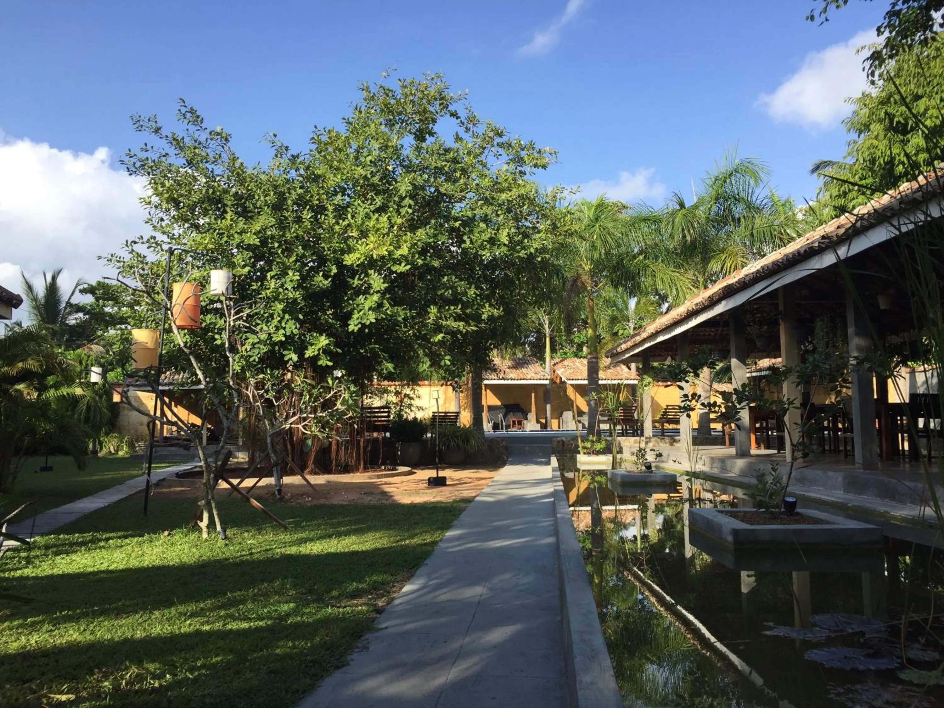 Garden in Hotel Vibration