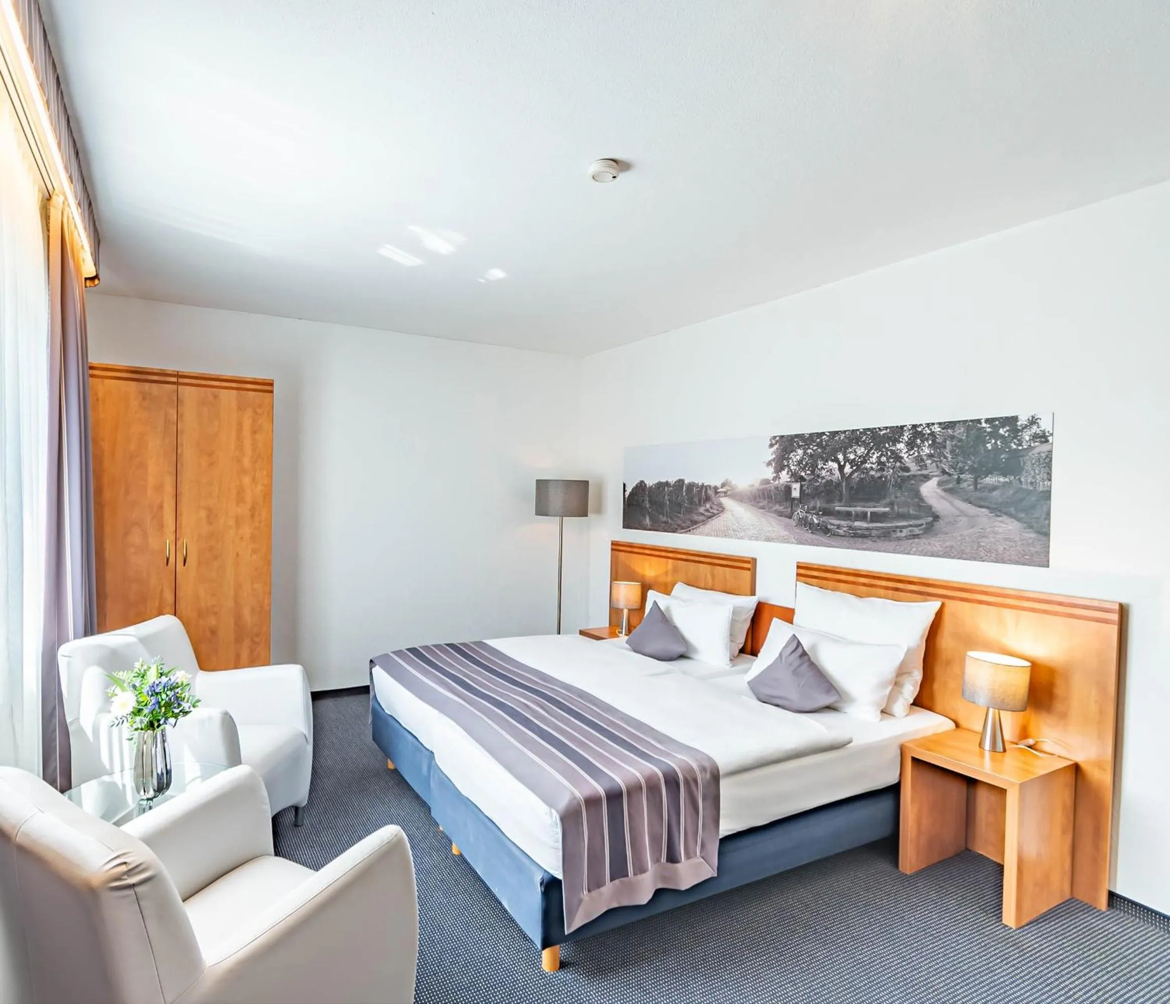 Bedroom, Bed in Parkhotel Sonnenberg