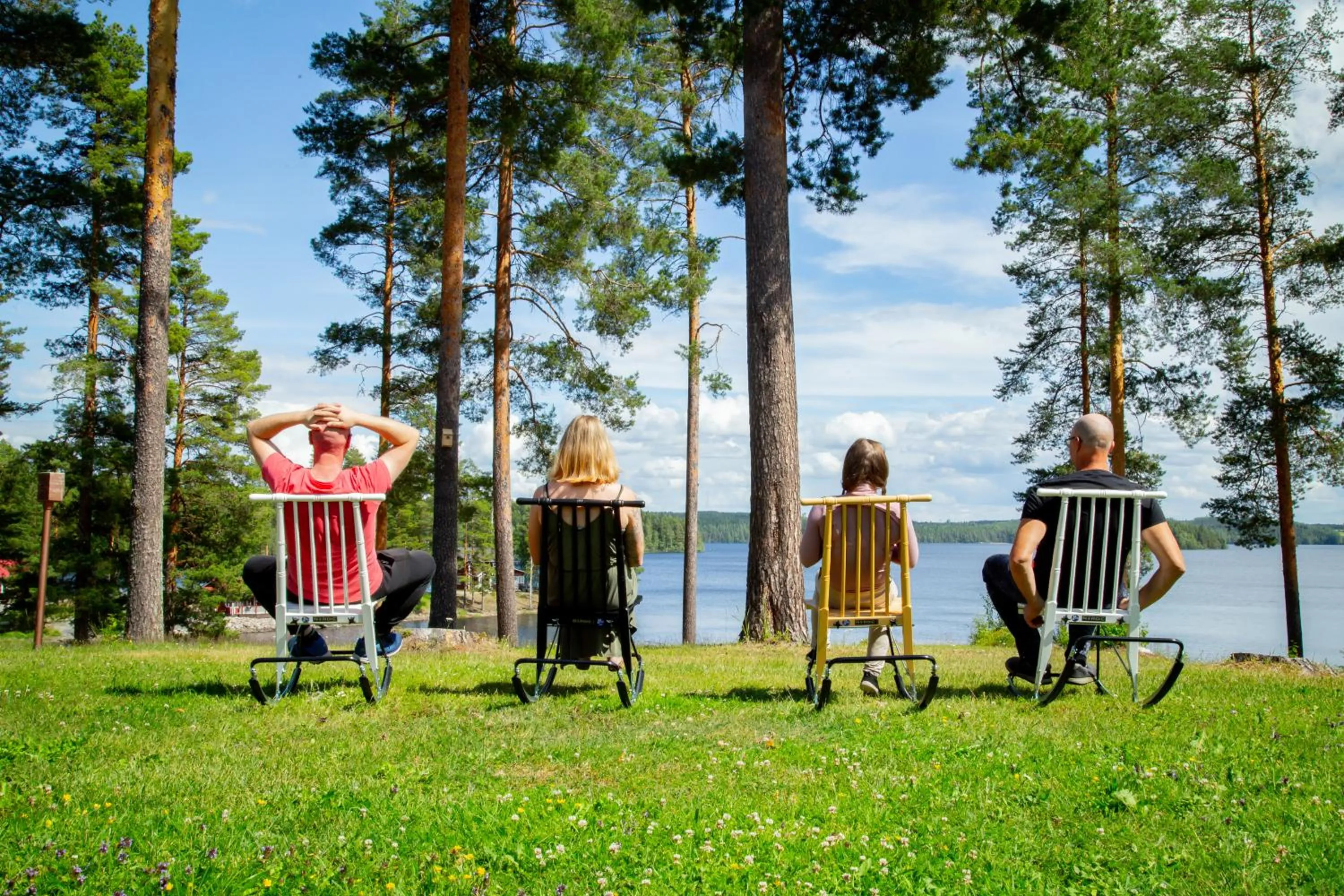 Garden in Keurusselkä Resort