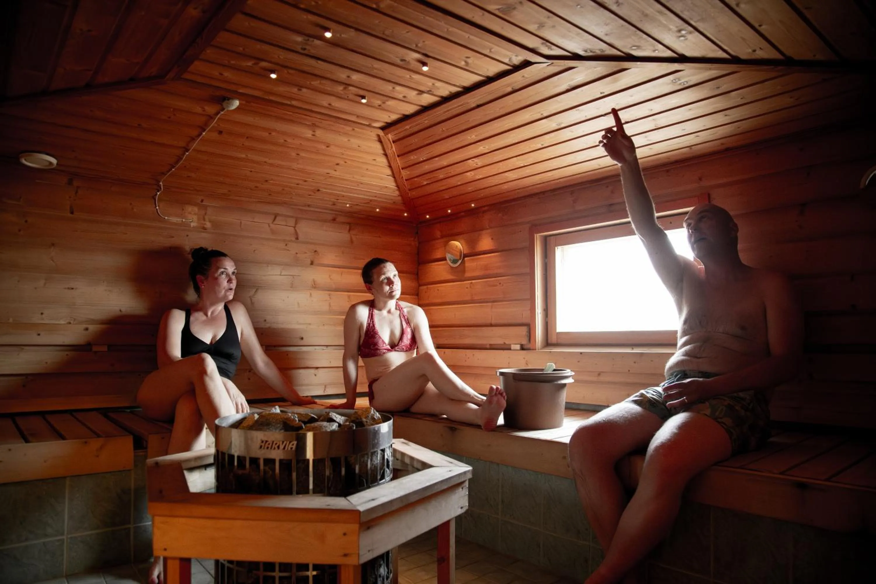 Sauna in Keurusselkä Resort
