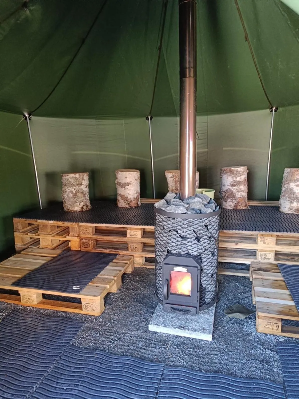 Sauna in Keurusselkä Resort