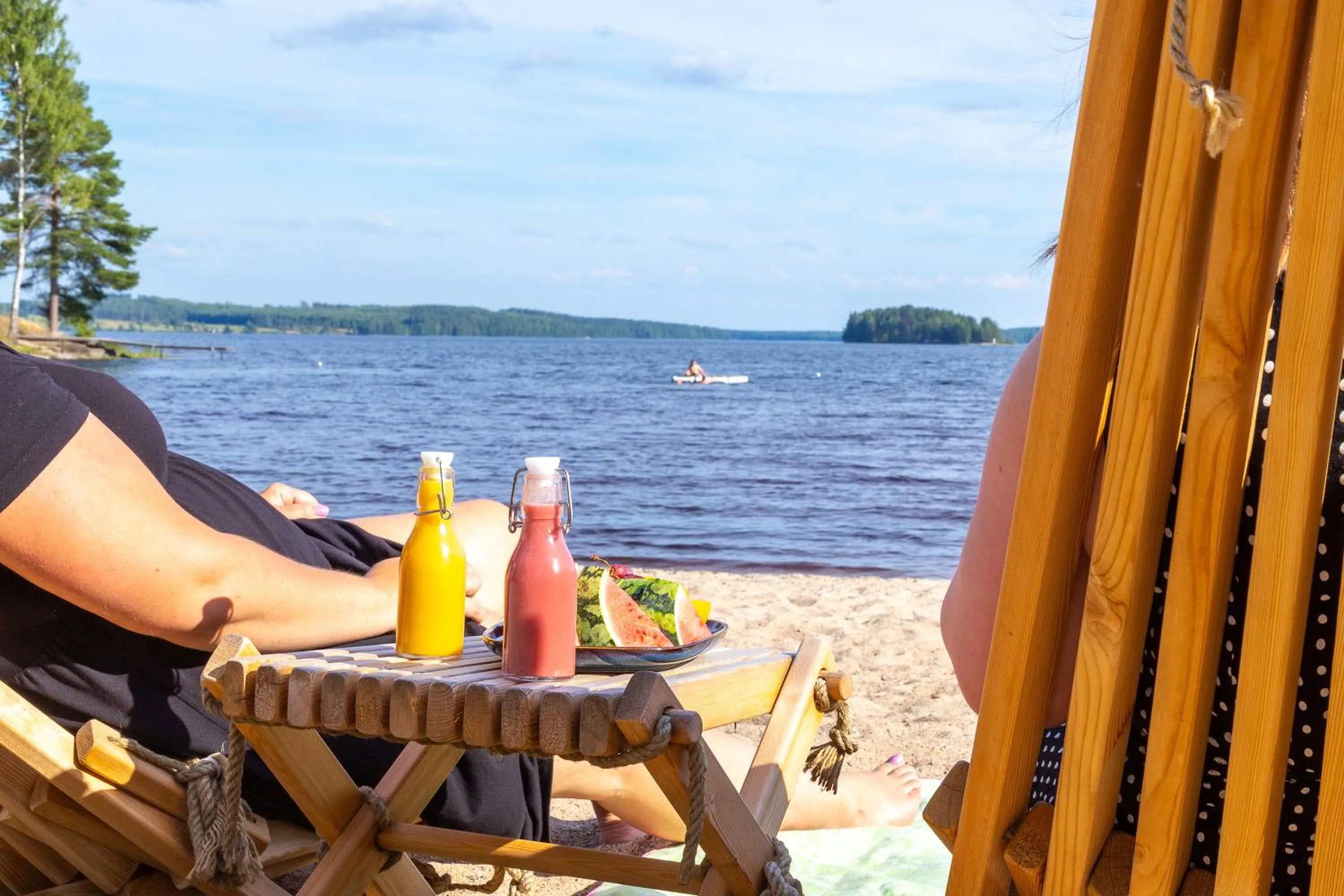 Garden in Keurusselkä Resort