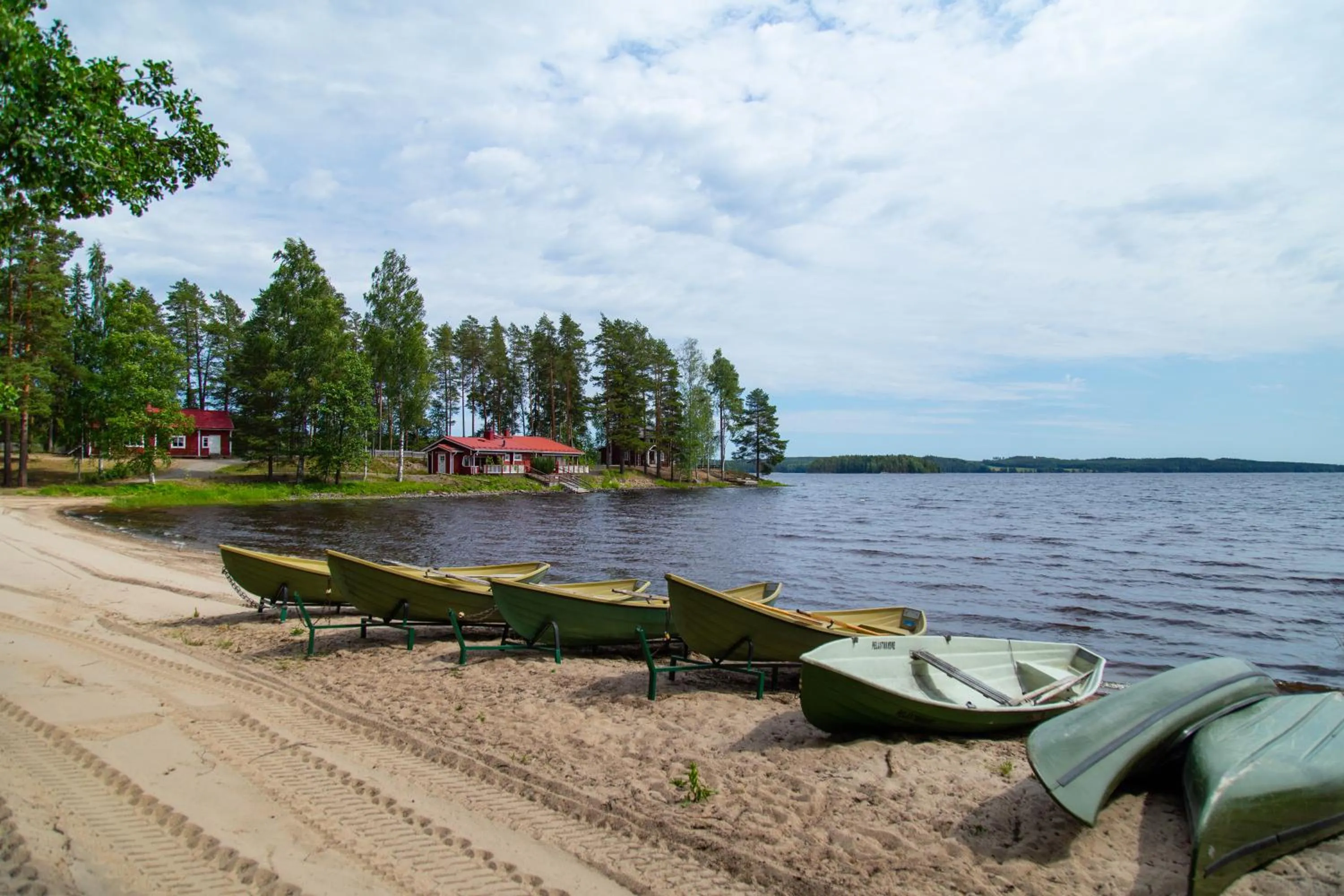 Canoeing in Keurusselkä Resort