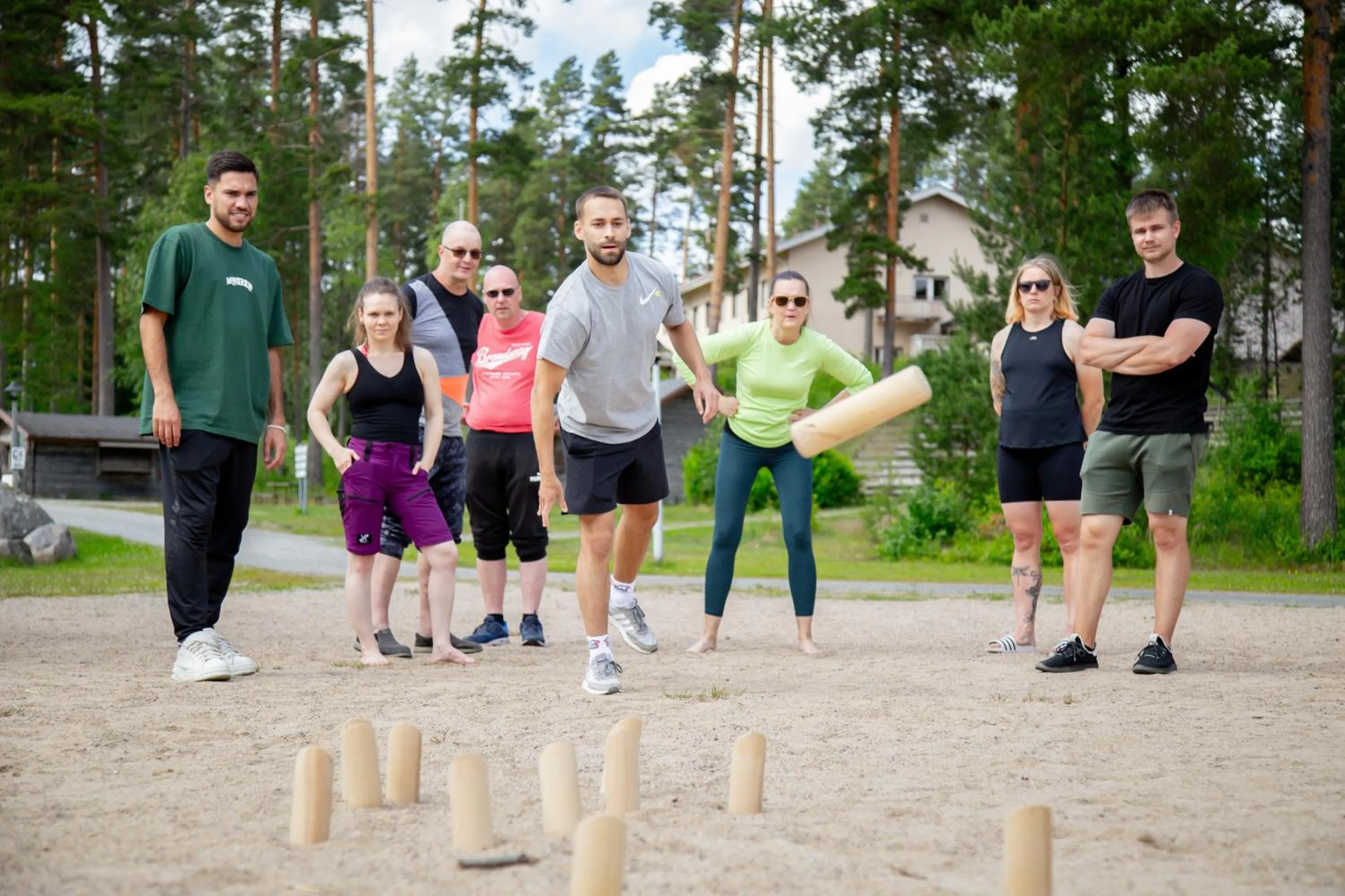 Garden in Keurusselkä Resort