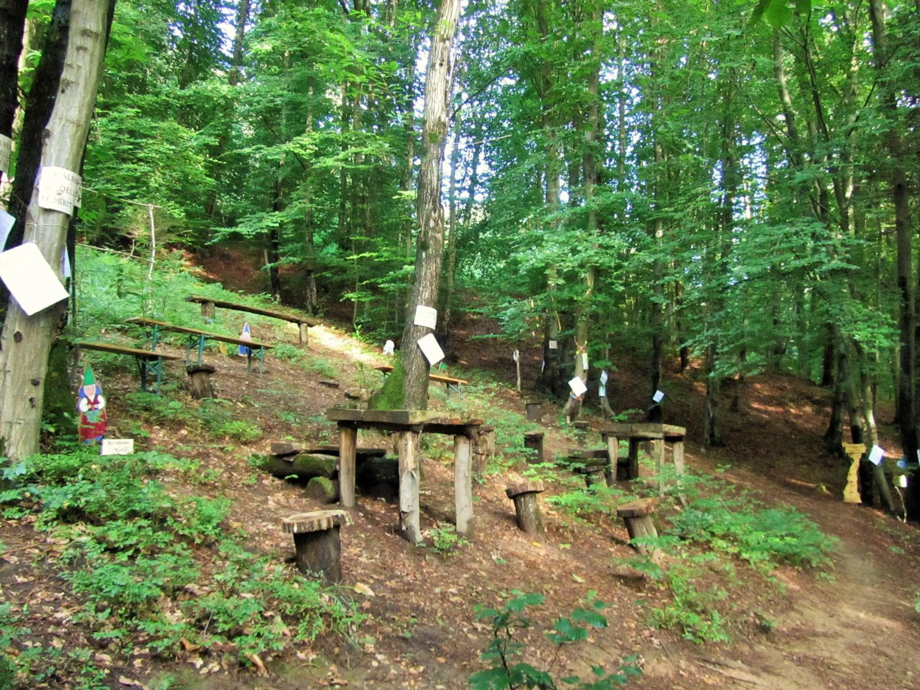 Natural landscape in B&B Sopra il Portico