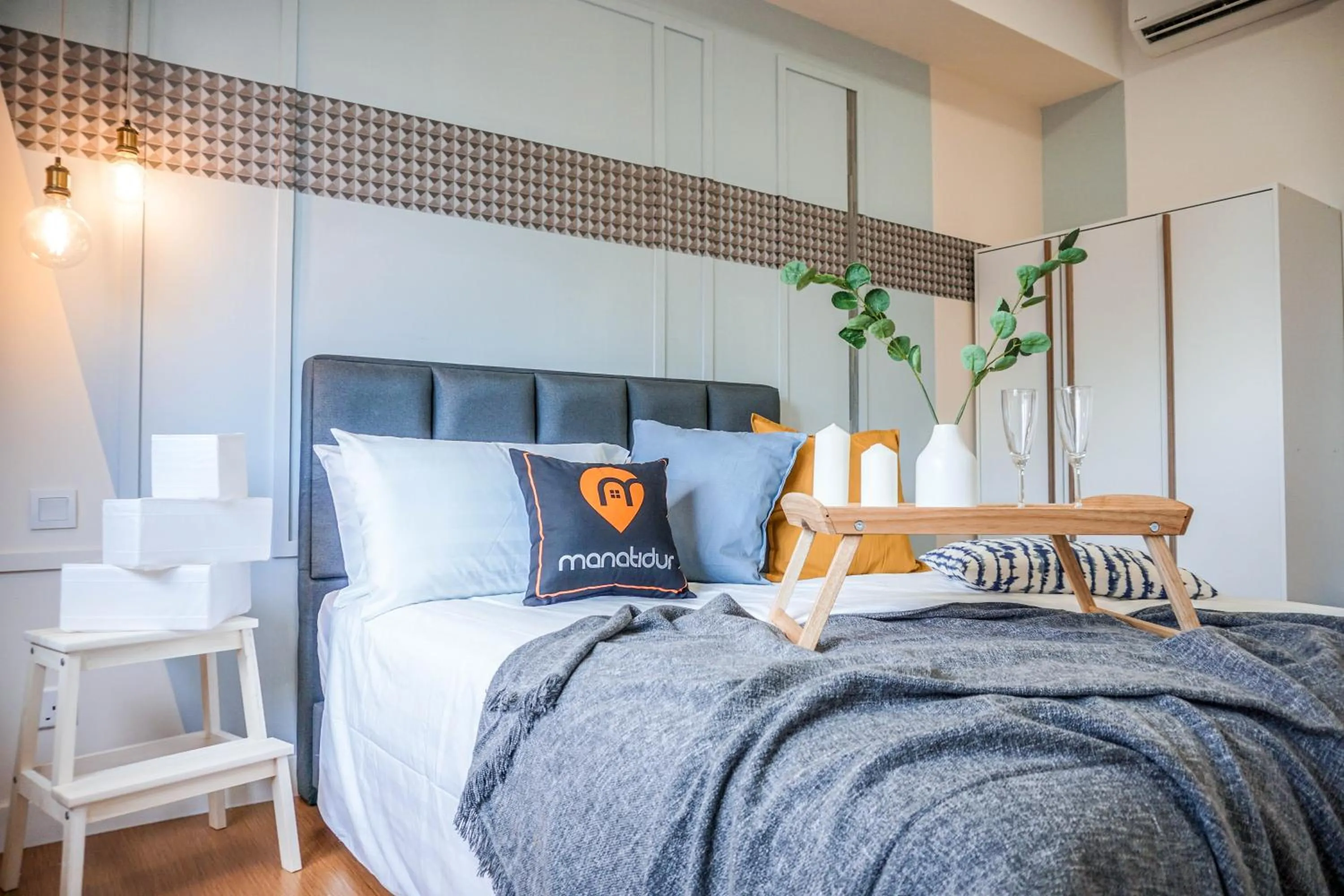 Bedroom, Bed in Manatidur@THE HUB SS2
