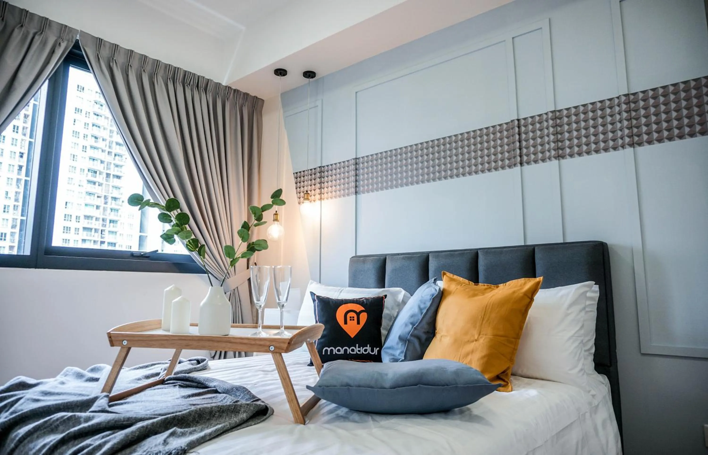 Bedroom in Manatidur@THE HUB SS2