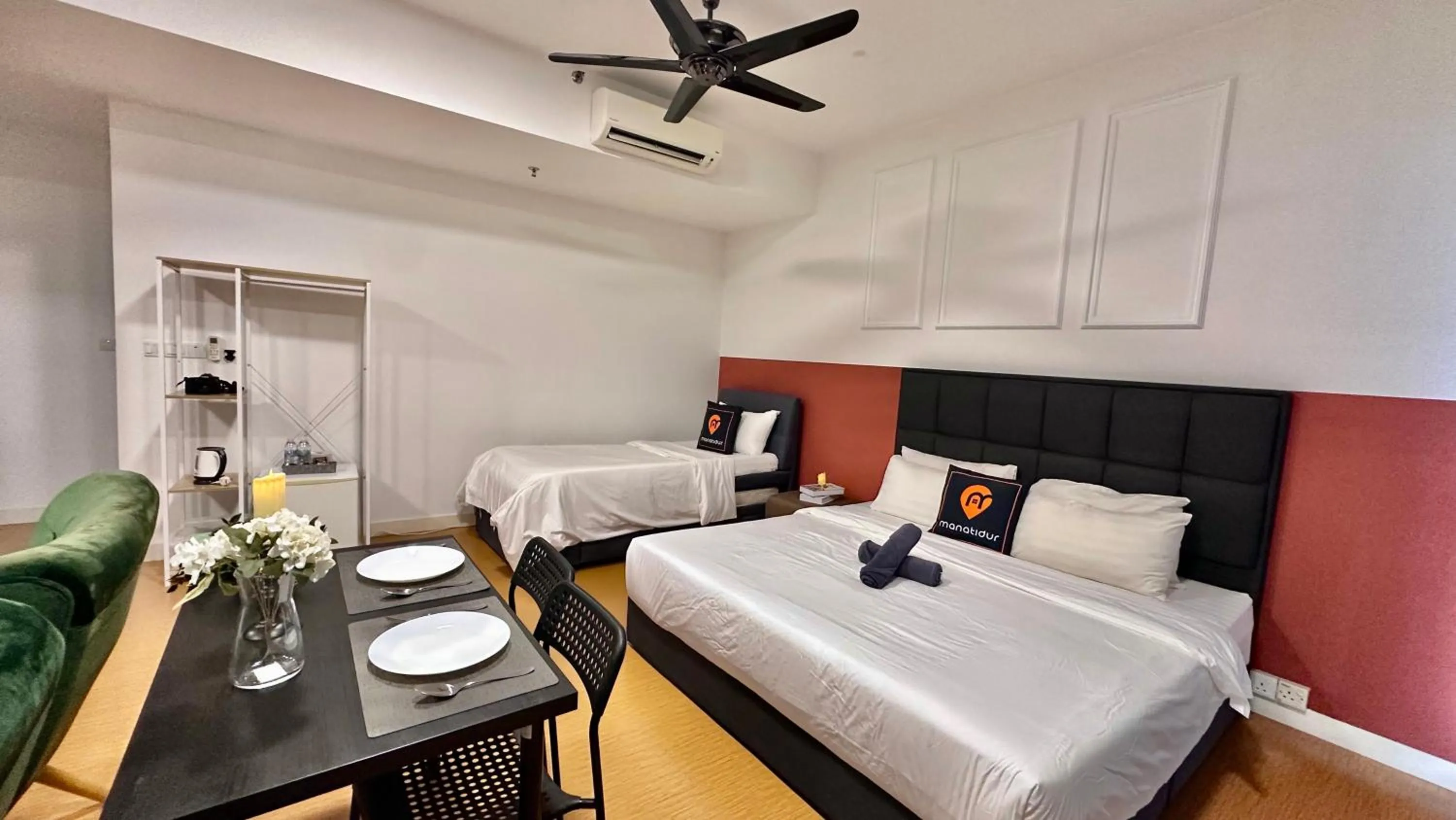 Bed in Manatidur@THE HUB SS2