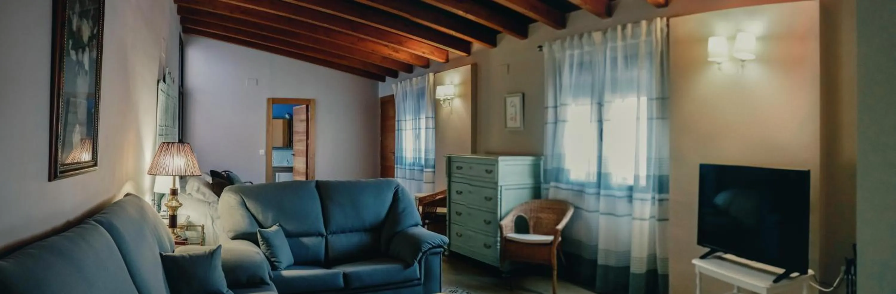 Living room in Casa Rural Villa San Juan