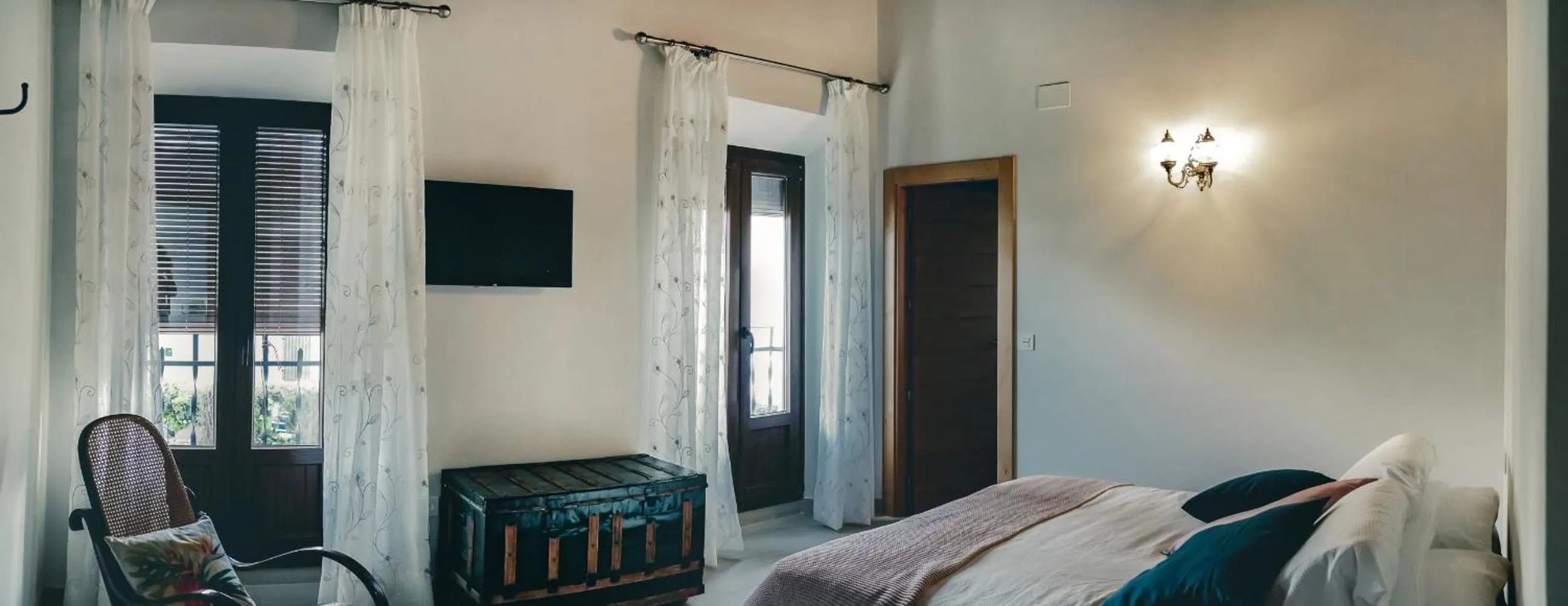 Photo of the whole room, Bed in Casa Rural Villa San Juan