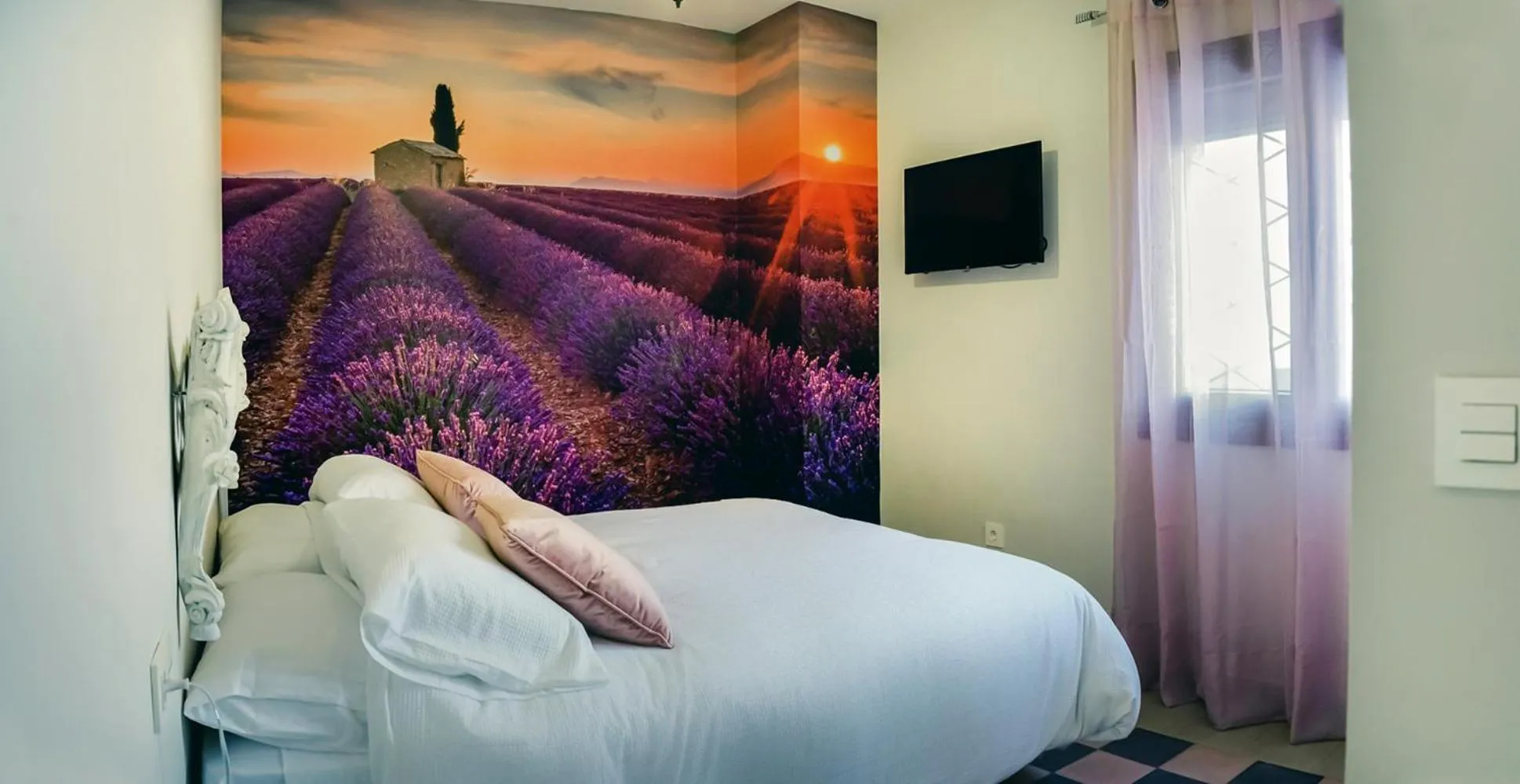 Bed in Casa Rural Villa San Juan