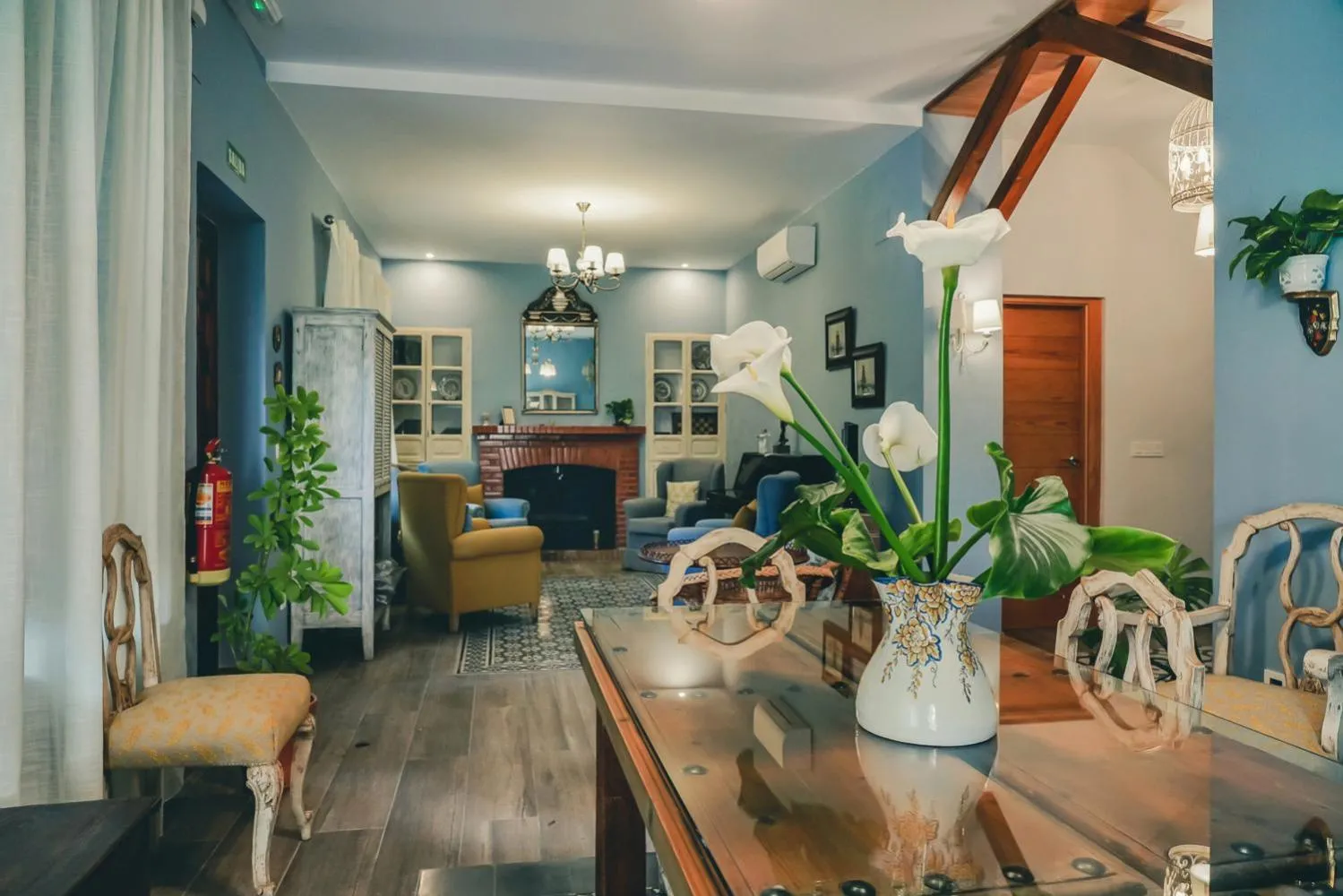 Living room in Casa Rural Villa San Juan