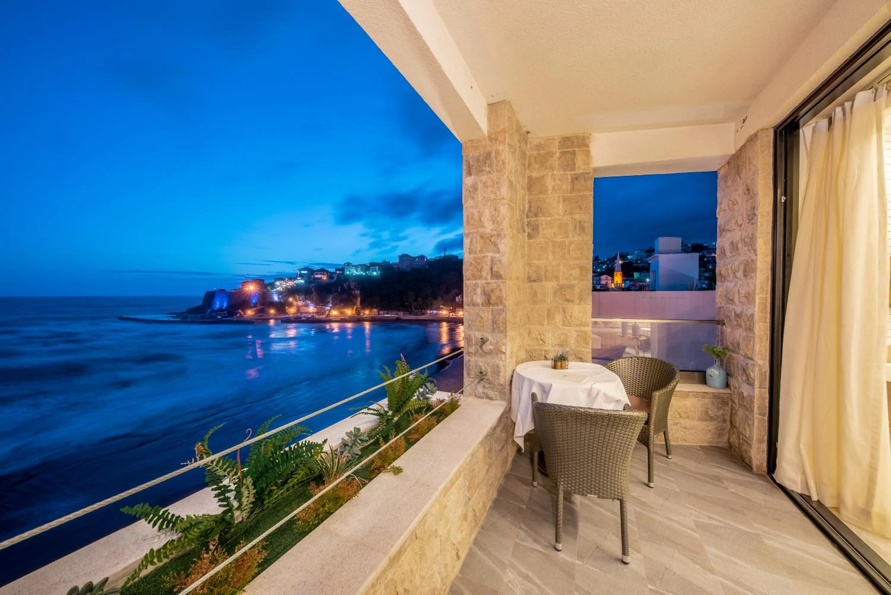 Balcony/Terrace in Plaza Hotel&SPA