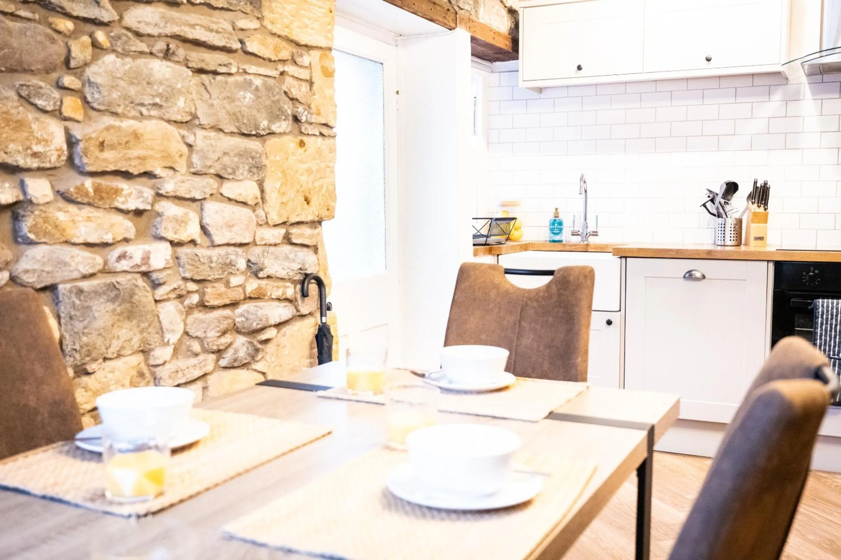 Kitchen or kitchenette in Northern Hideaways St Cuthberts