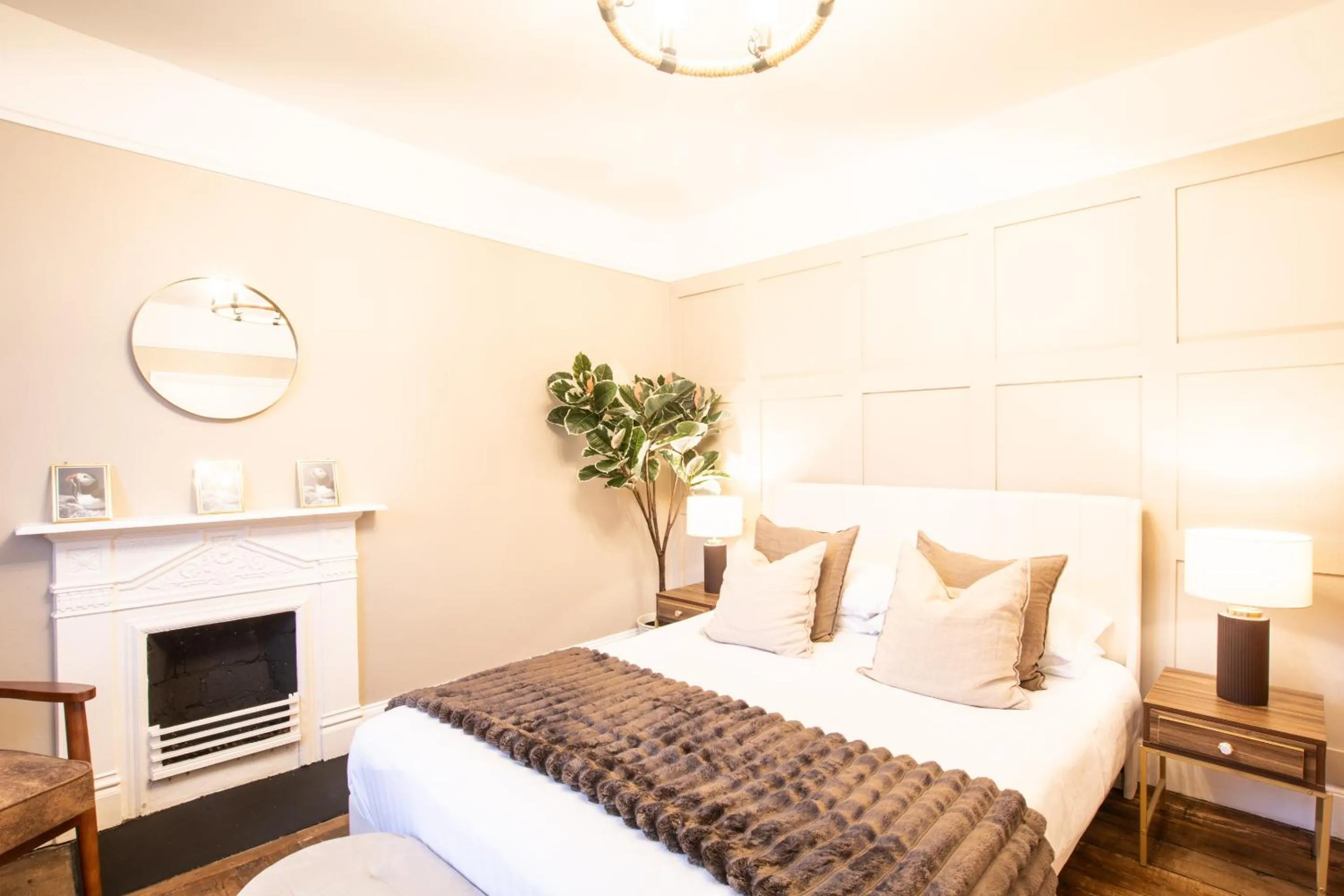 Bedroom, Bed in Northern Hideaways St Cuthberts