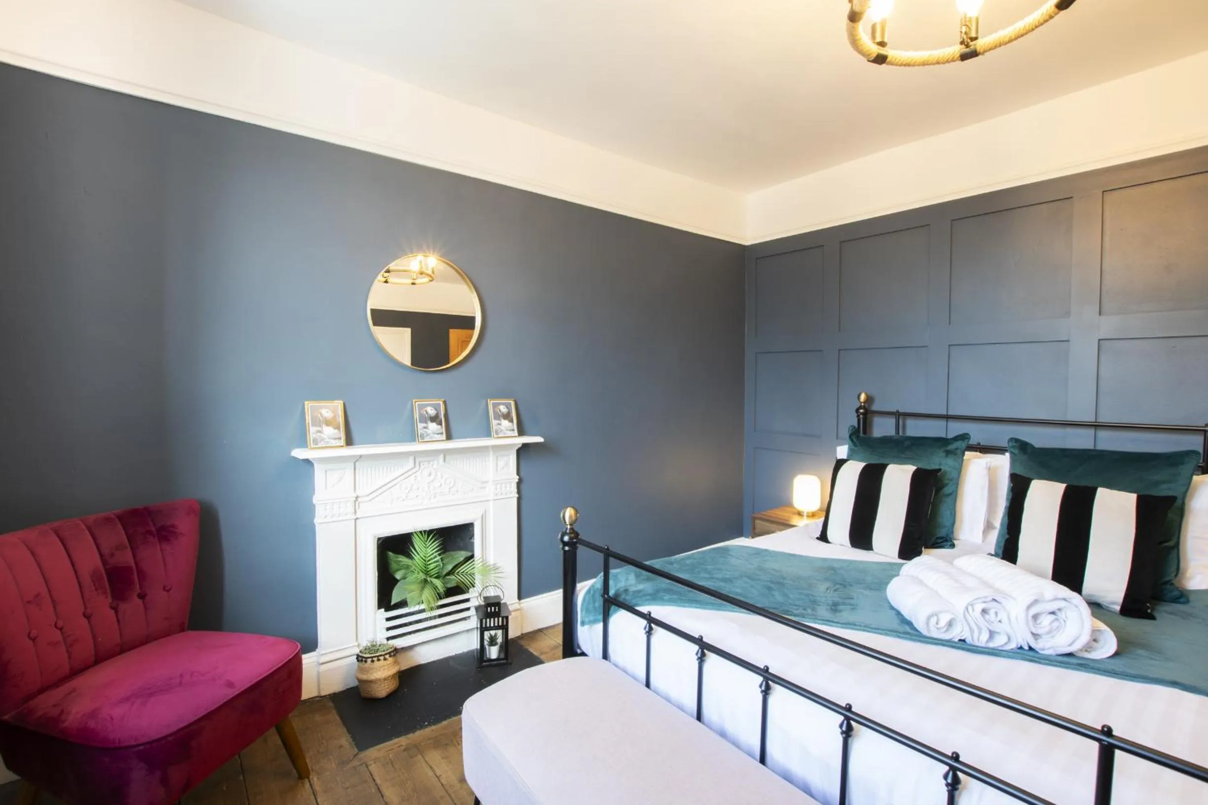 Bedroom, Bed in Northern Hideaways St Cuthberts