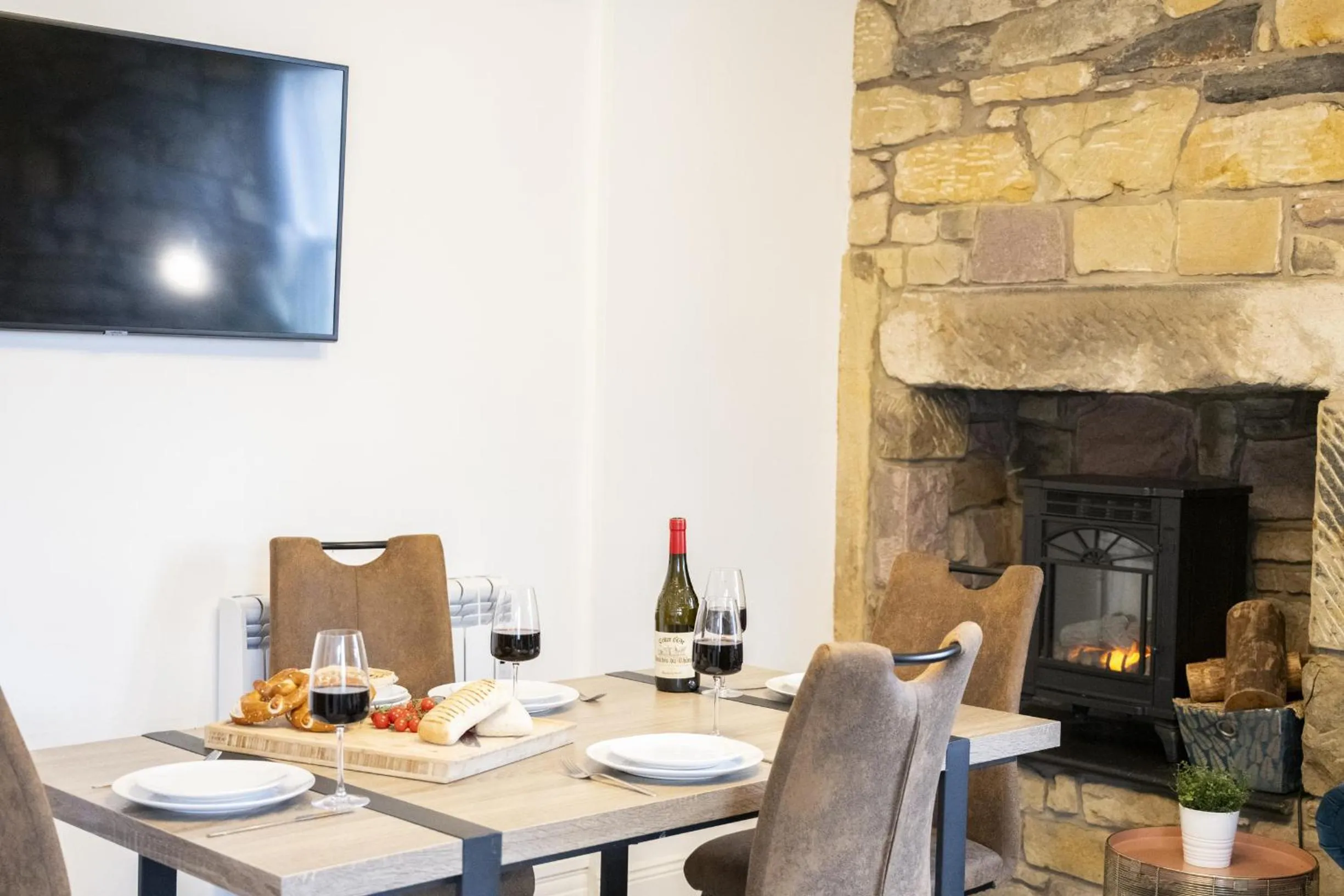 Kitchen or kitchenette in Northern Hideaways St Cuthberts