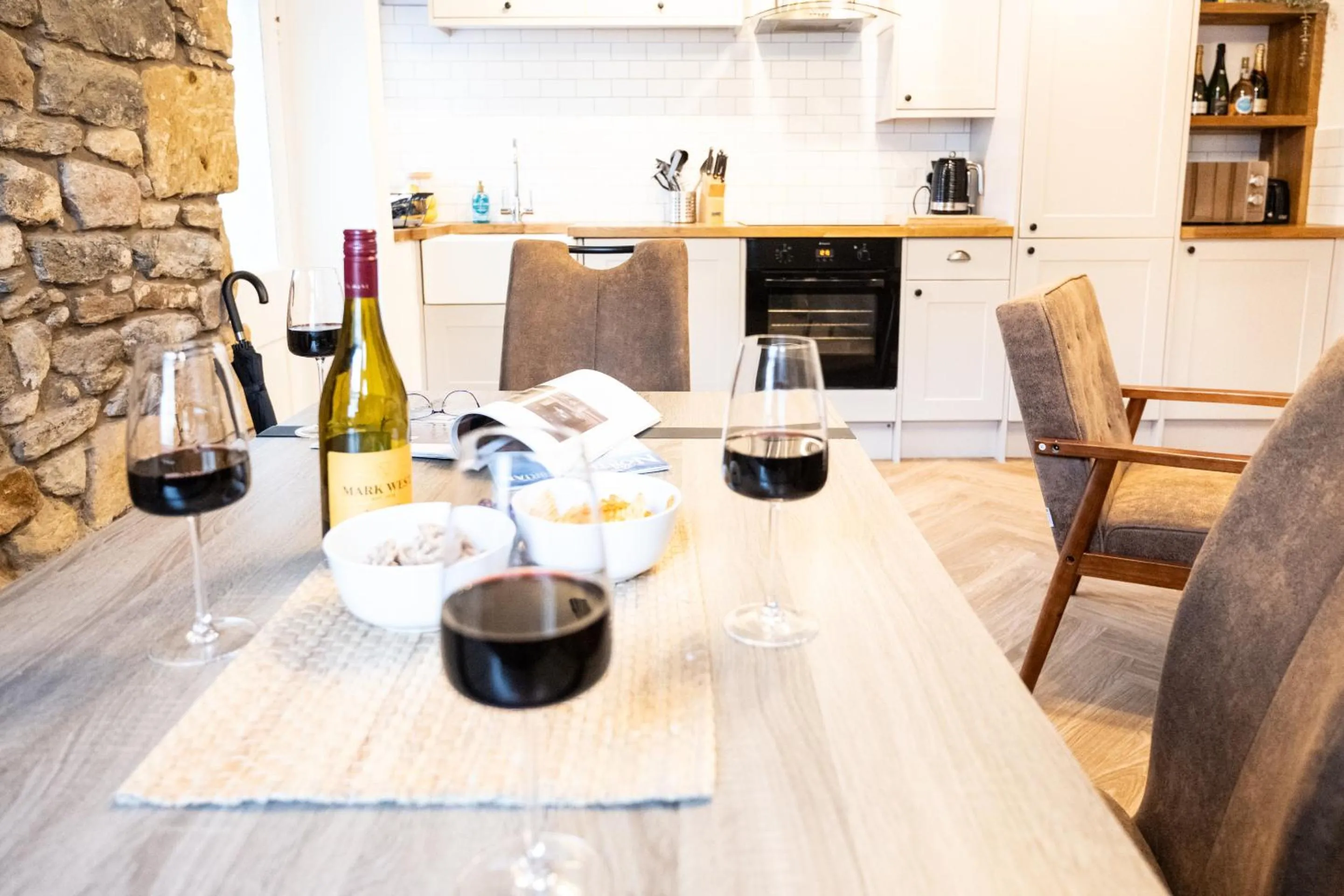 Kitchen or kitchenette in Northern Hideaways St Cuthberts