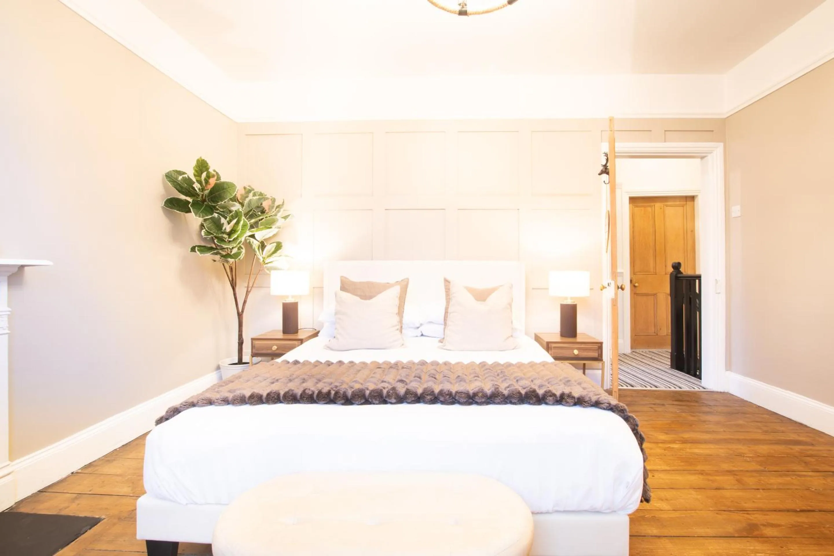 Bedroom, Bed in Northern Hideaways St Cuthberts