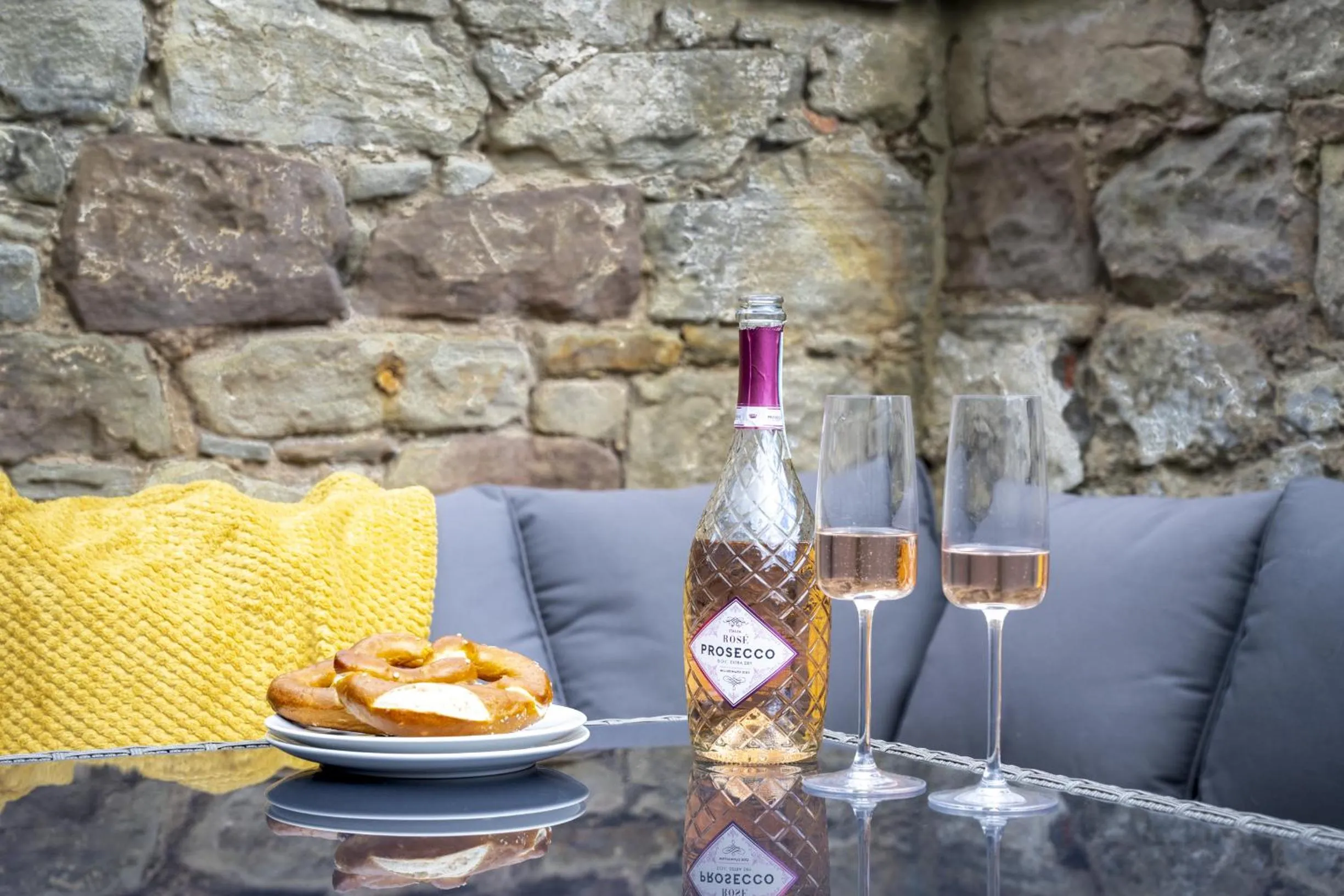 Patio in Northern Hideaways St Cuthberts