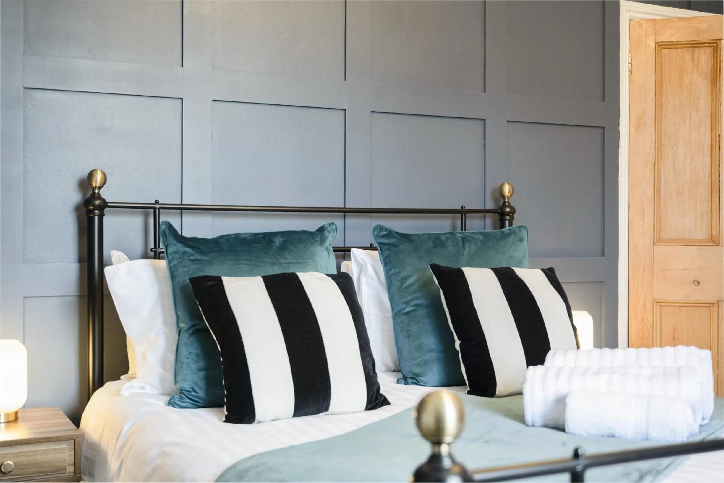 Bedroom, Bed in Northern Hideaways St Cuthberts